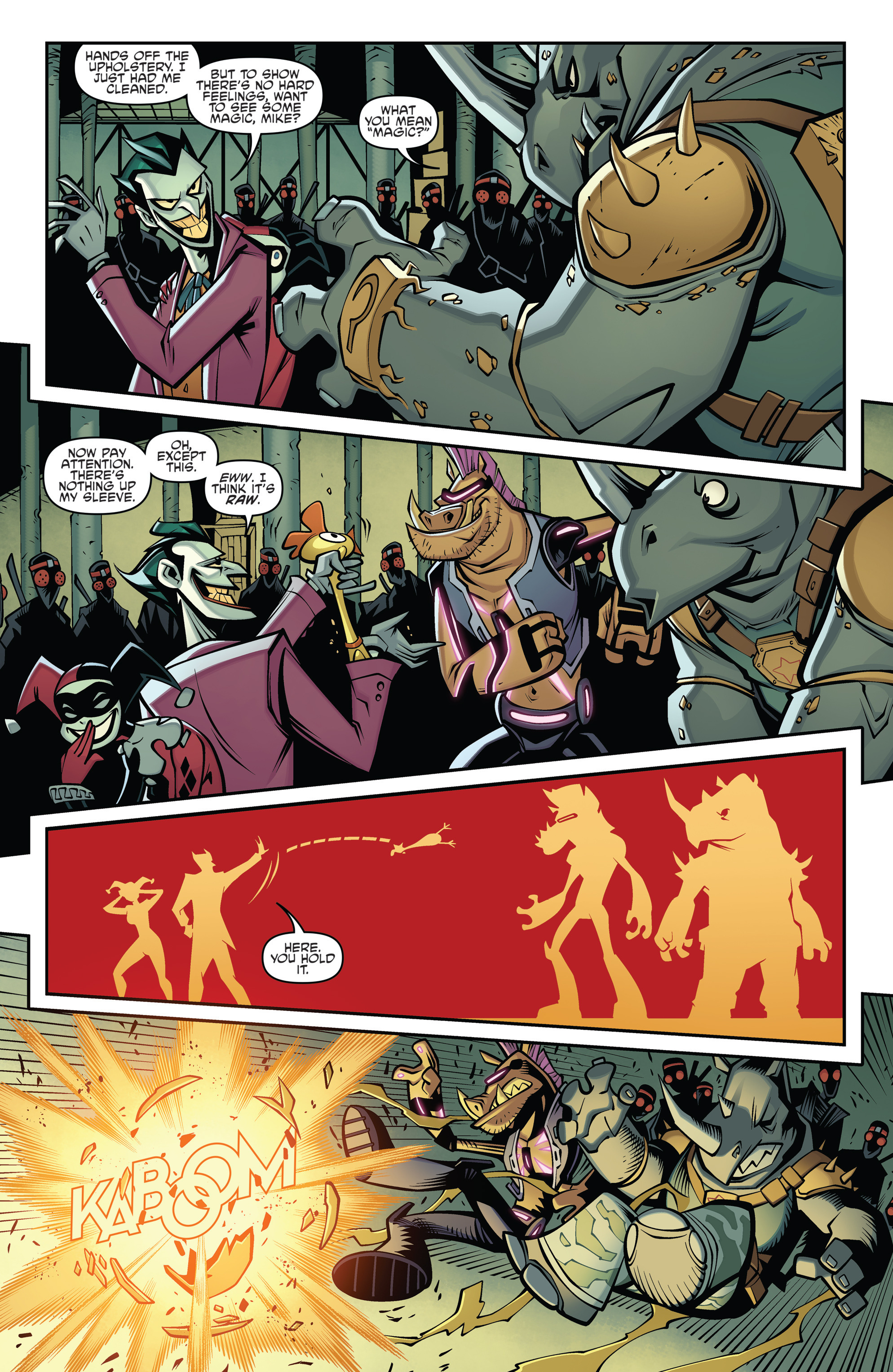 Read online Batman/Teenage Mutant Ninja Turtles Adventure comic -  Issue #2 - 8
