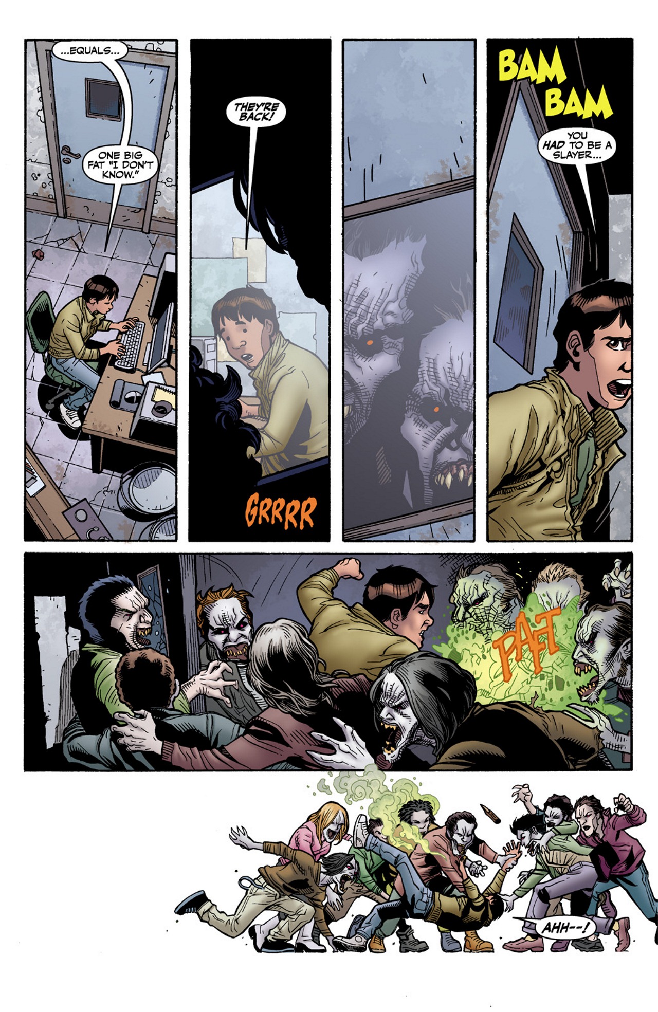 Read online Buffy the Vampire Slayer Season Nine comic -  Issue #18 - 19