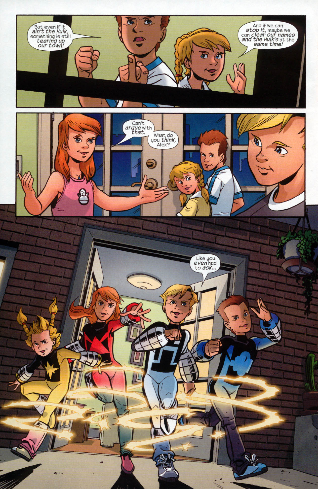 Read online Hulk and Power Pack comic -  Issue #3 - 12