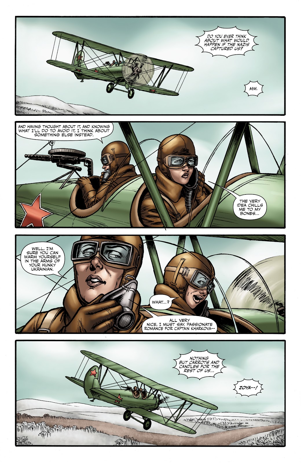 Battlefields: Night Witches issue TPB - Page 57