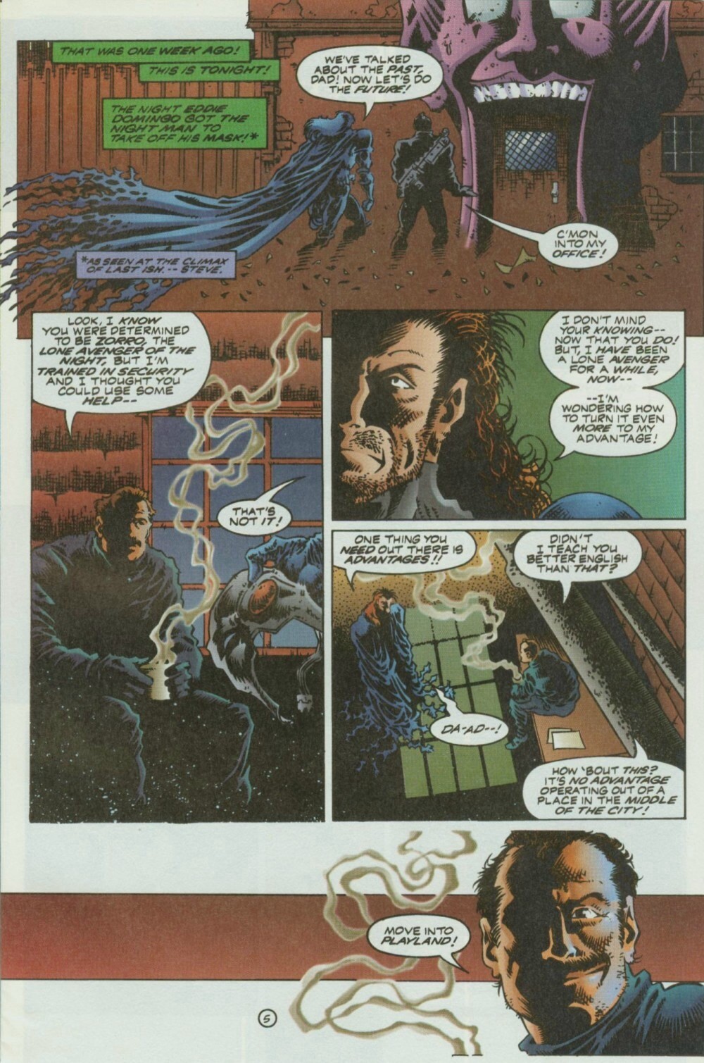Read online The Night Man comic -  Issue #10 - 7