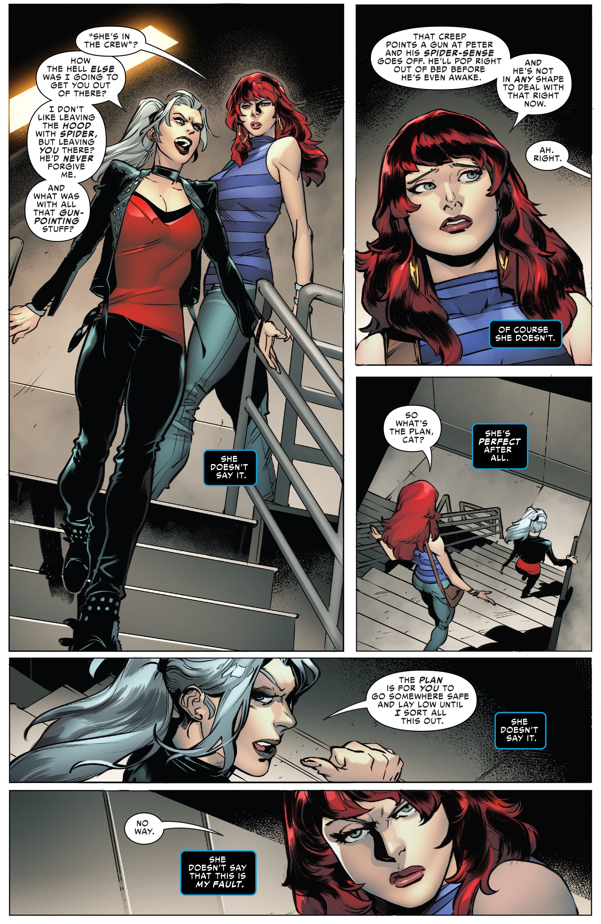 Read online Mary Jane & Black Cat: Beyond comic -  Issue #1 - 8