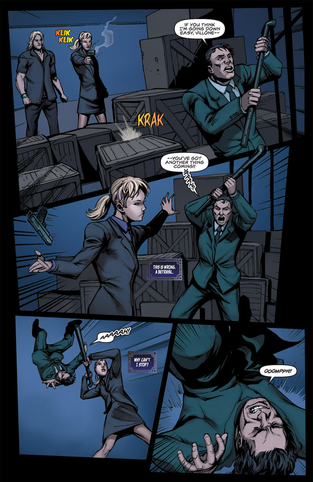 Read online Executive Assistant: Violet comic -  Issue #3 - 4