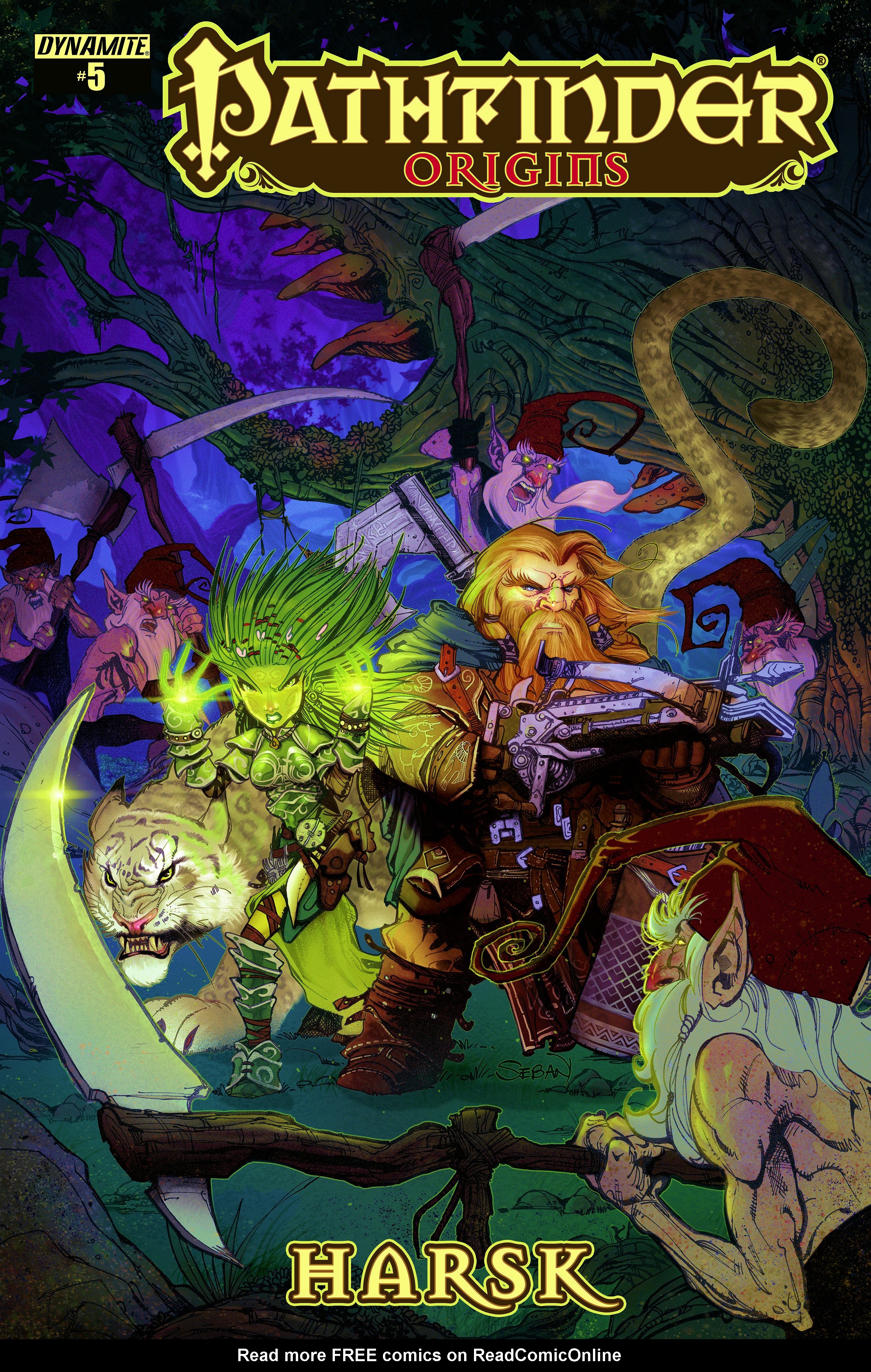 Read online Pathfinder: Origins comic -  Issue #5 - 1