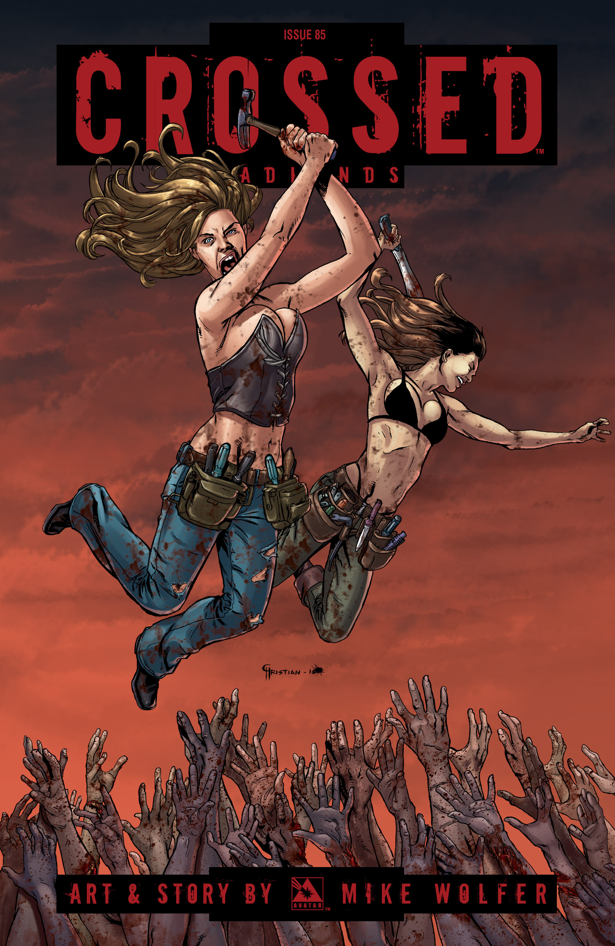 Read online Crossed: Badlands comic -  Issue #85 - 1