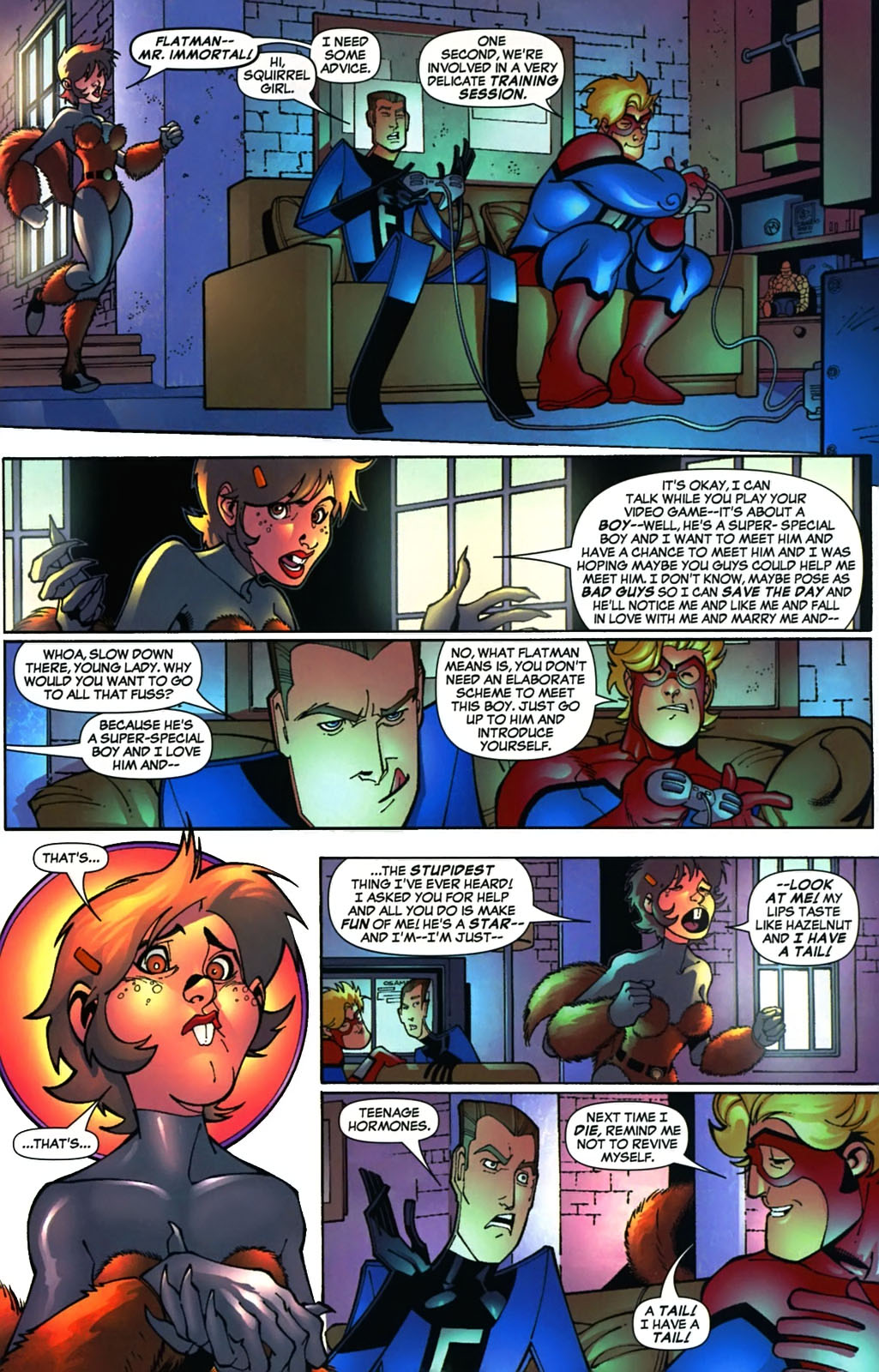 Read online I (heart) Marvel comic -  Issue # Masked Intentions - 6