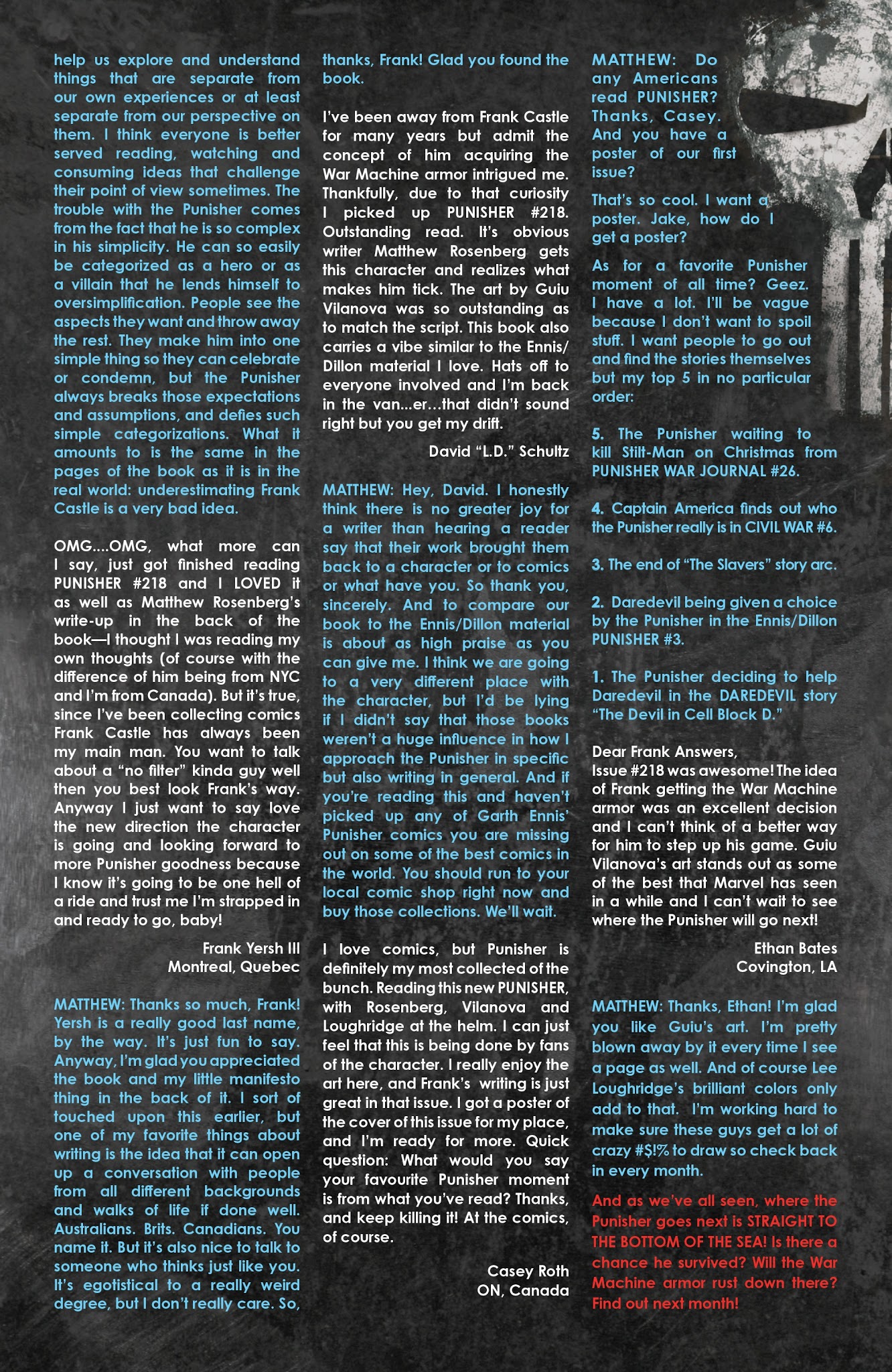 Read online The Punisher (2016) comic -  Issue #220 - 23