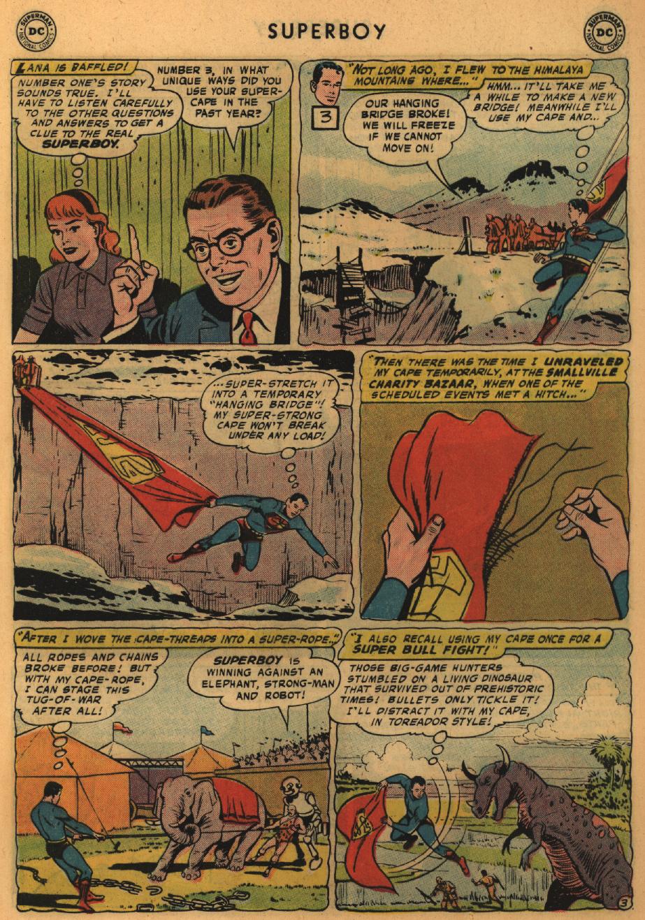 Read online Superboy (1949) comic -  Issue #67 - 4