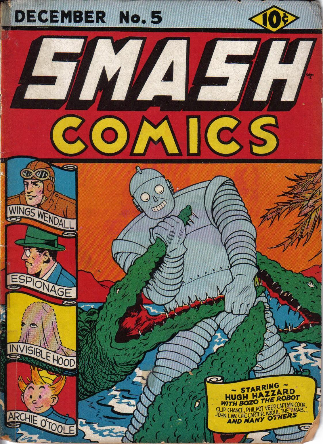 Read online Smash Comics comic -  Issue #5 - 2