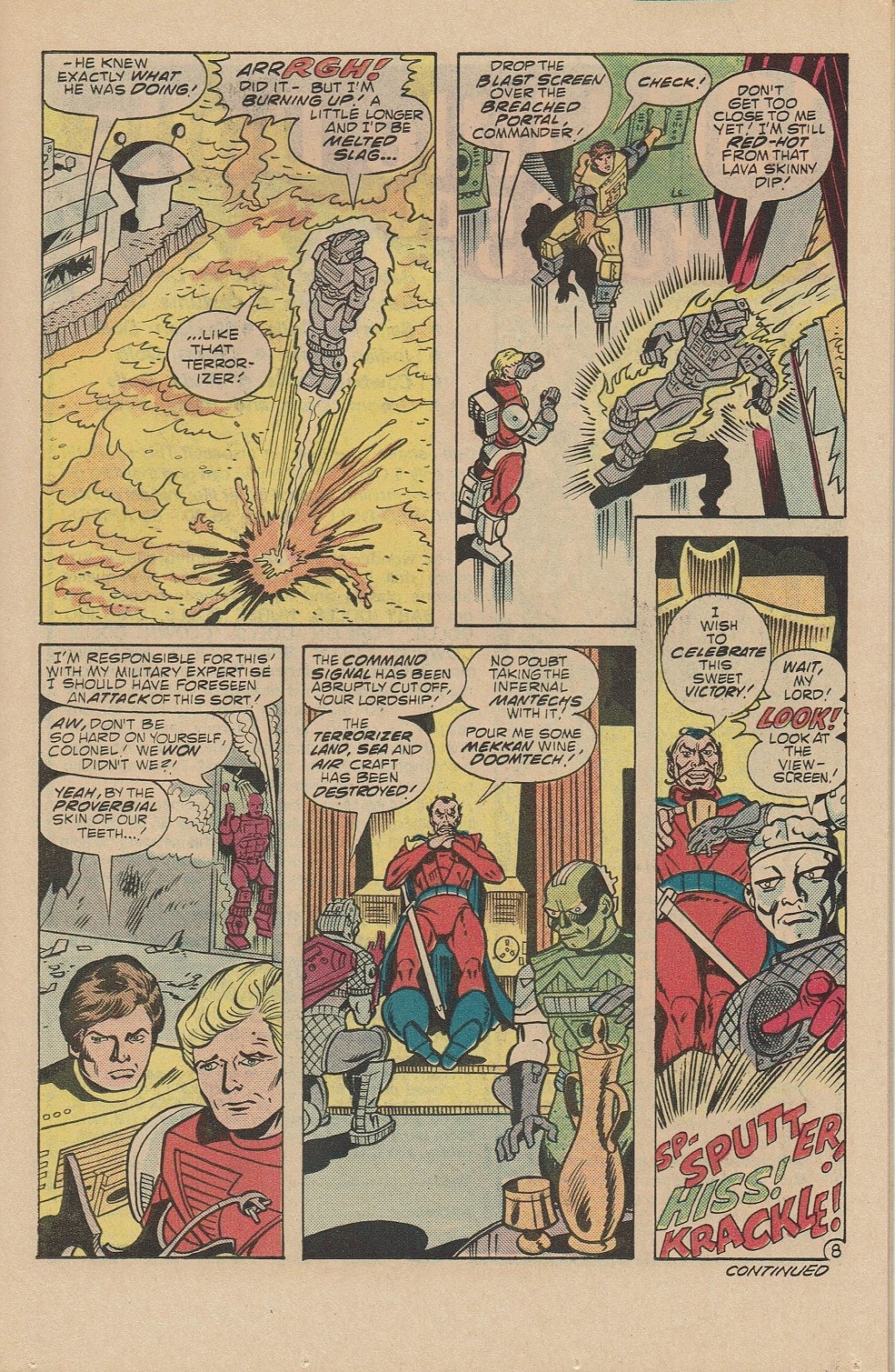 Read online ManTech Robot Warriors comic -  Issue #2 - 11