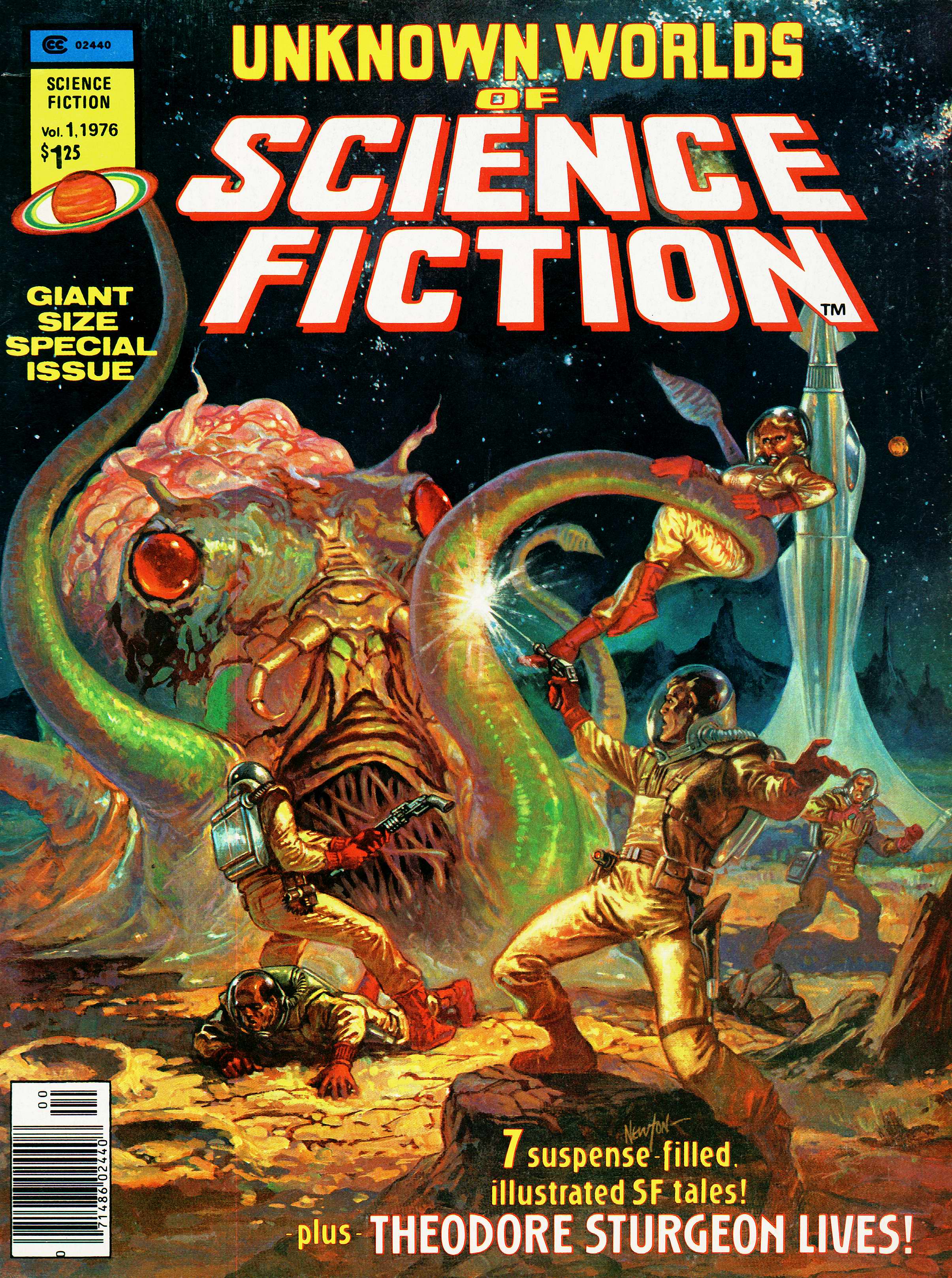 Read online Unknown Worlds of Science Fiction Giant Size Special comic -  Issue # Full - 1