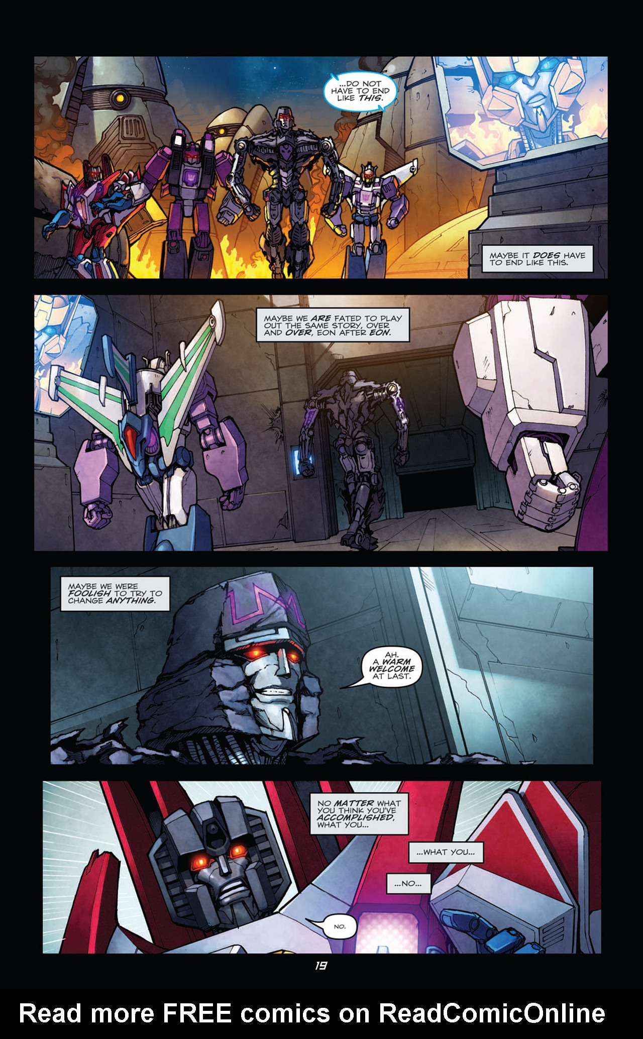 Read online Transformers: Robots In Disguise (2012) comic -  Issue #13 - 21