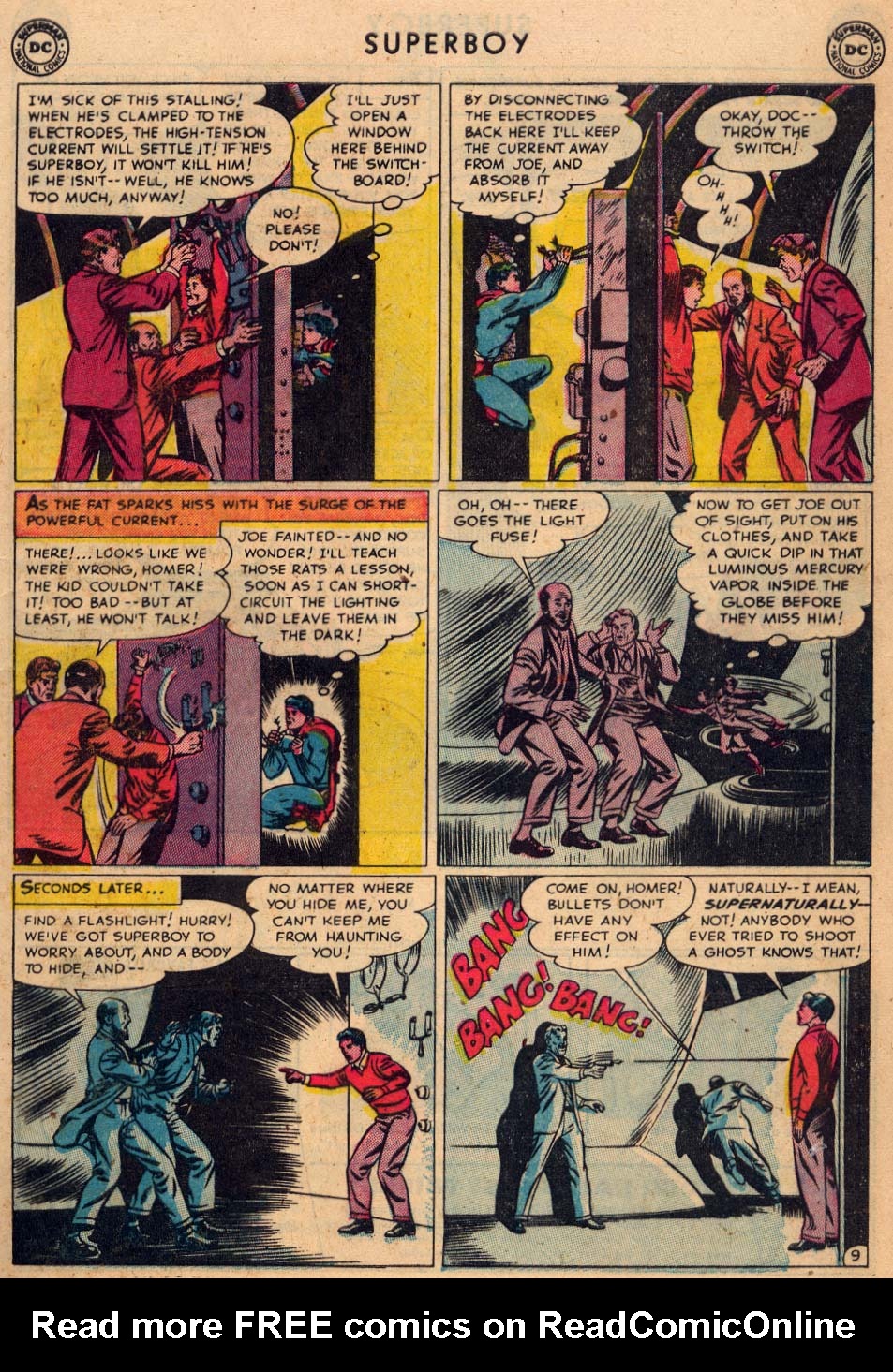 Read online Superboy (1949) comic -  Issue #20 - 10