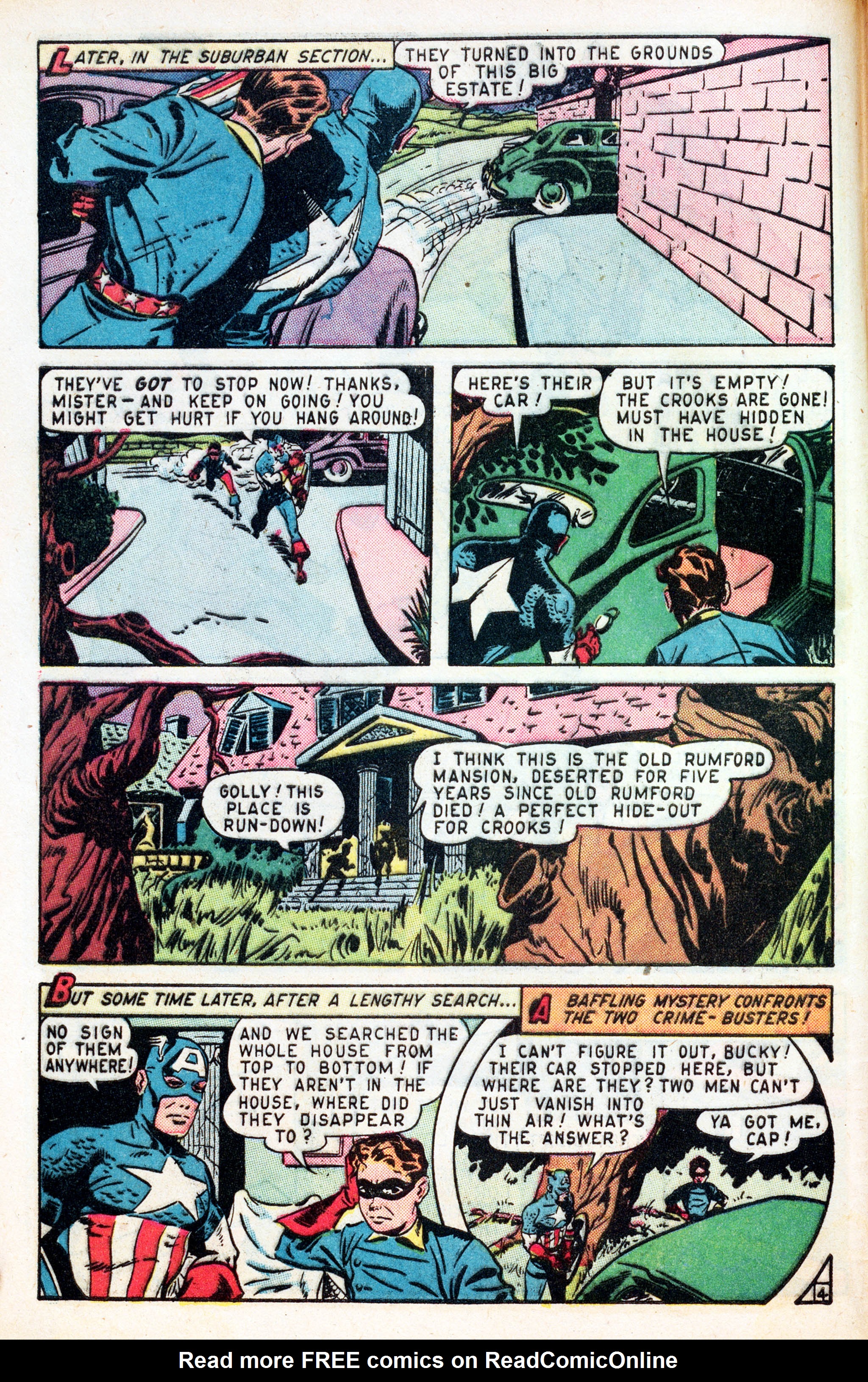 Read online Captain America Comics comic -  Issue #62 - 6