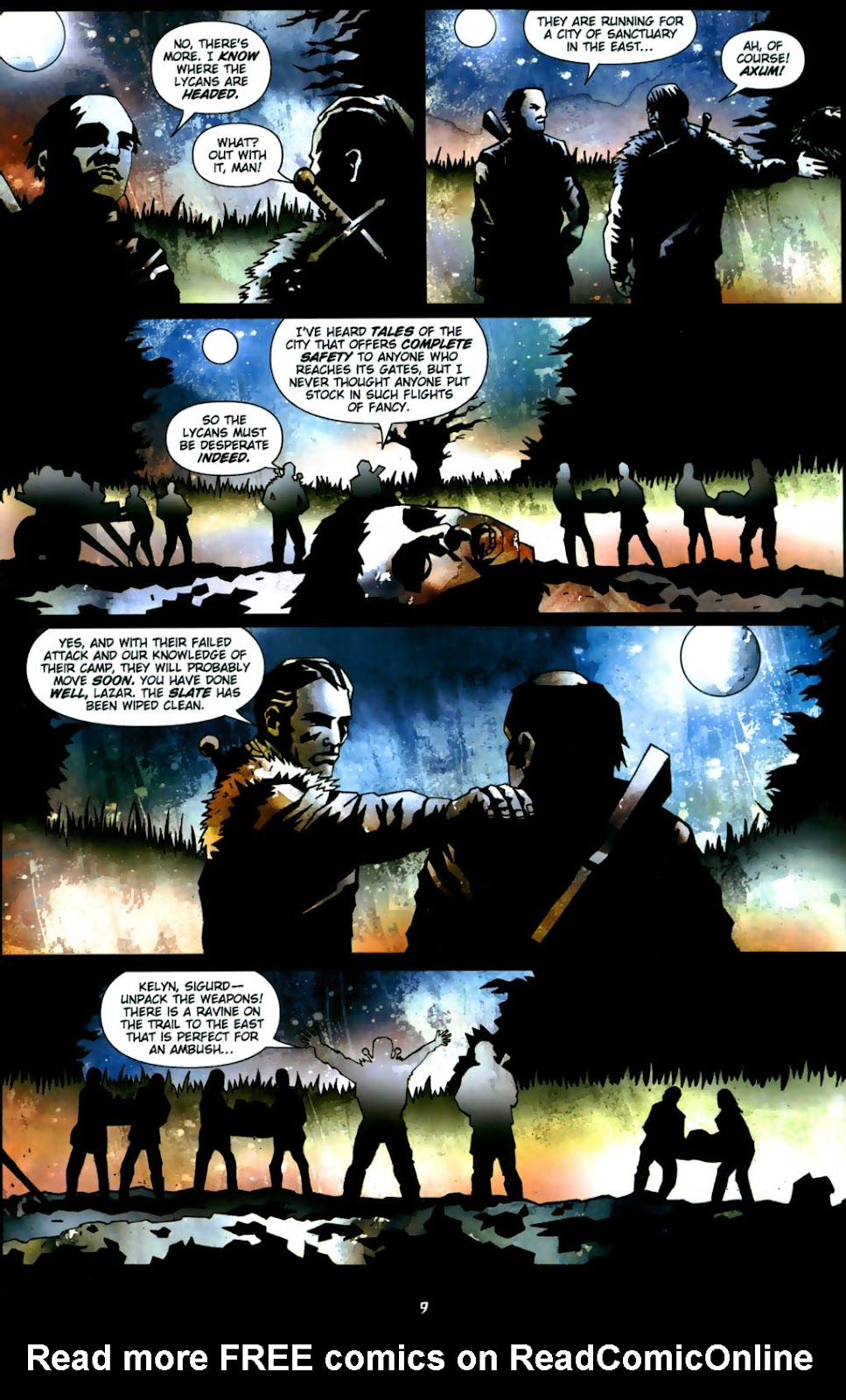 Underworld: Red In Tooth And Claw issue 3 - Page 9