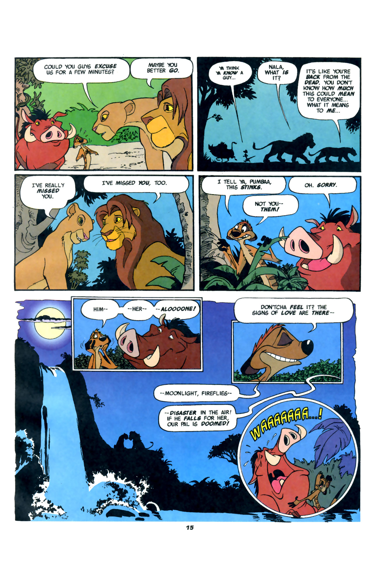 Read online Disney's The Lion King comic -  Issue #2 - 17