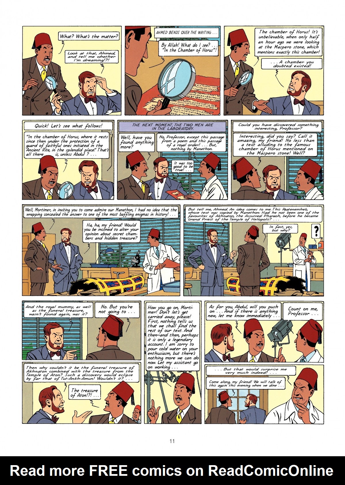 Read online Blake & Mortimer comic -  Issue #2 - 13