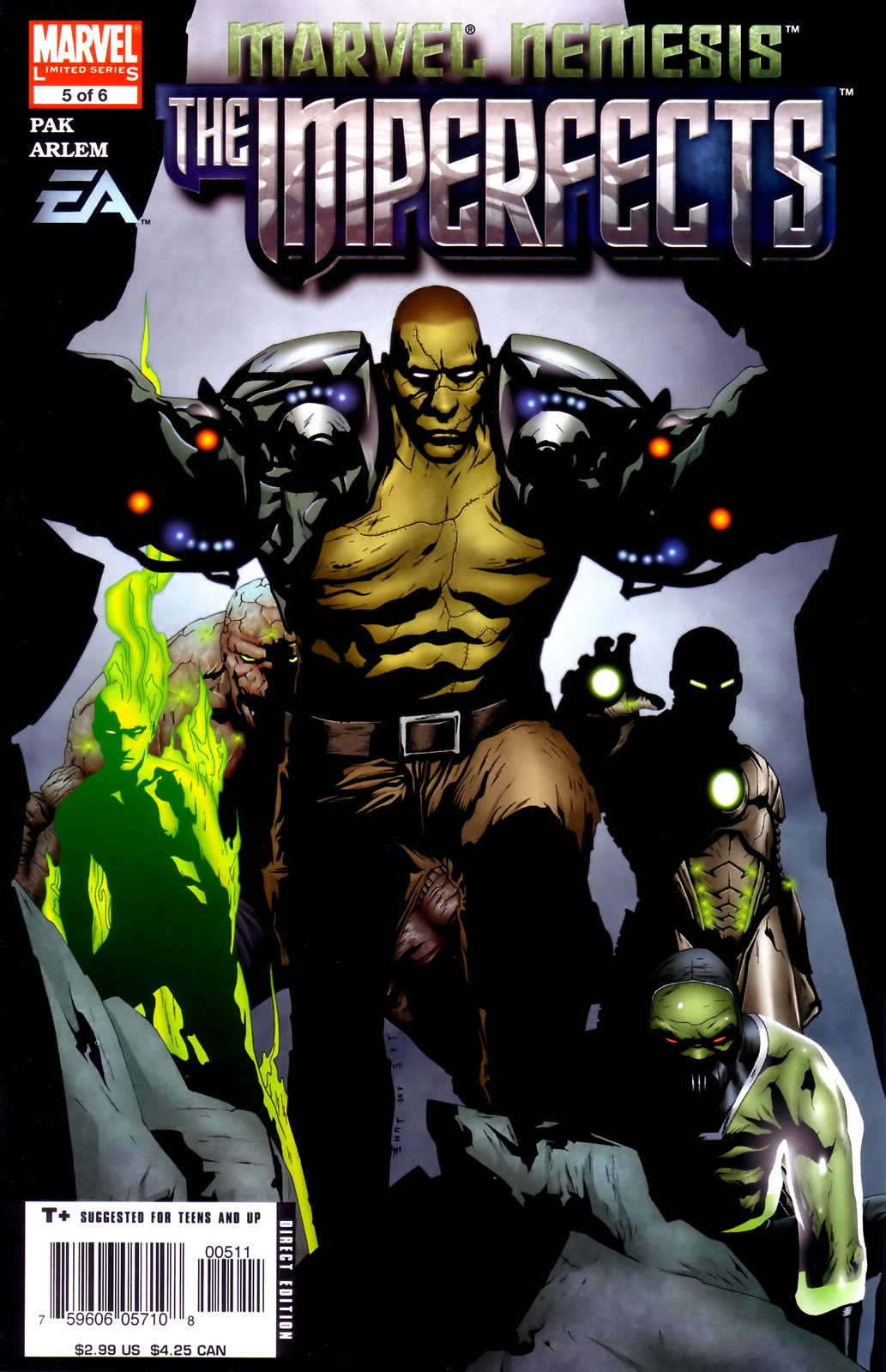 Read online Marvel Nemesis: The Imperfects comic -  Issue #5 - 1