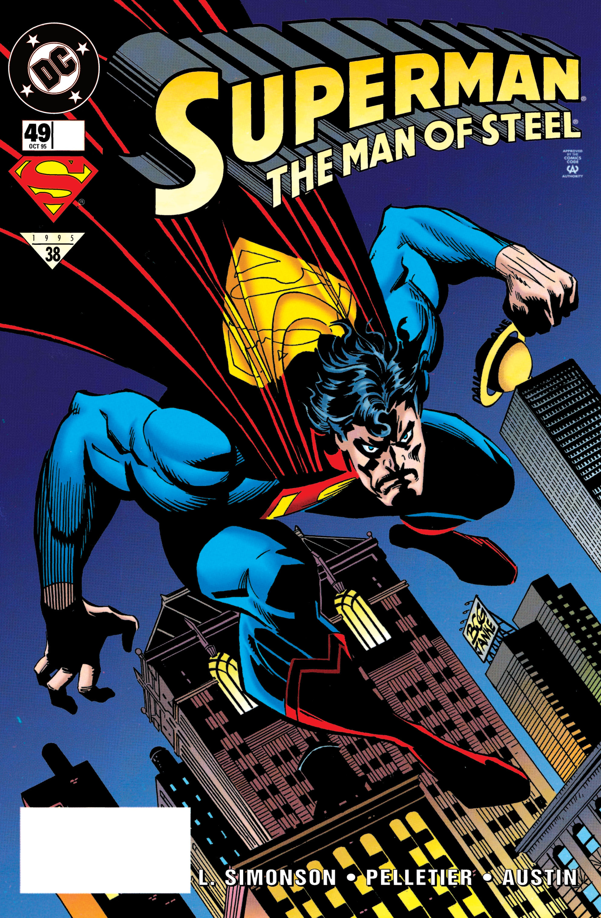Read online Superman: The Man of Steel (1991) comic -  Issue #49 - 1