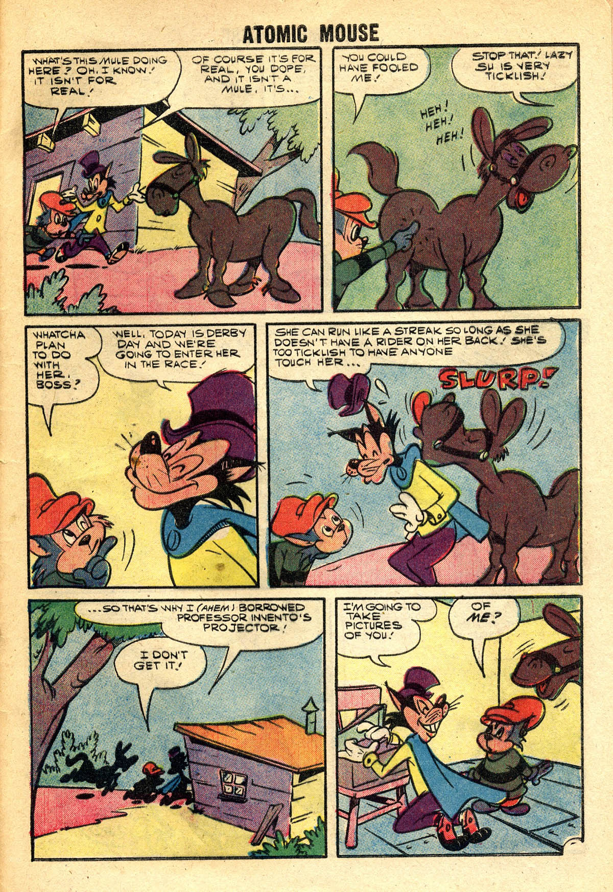 Read online Atomic Mouse comic -  Issue #27 - 29