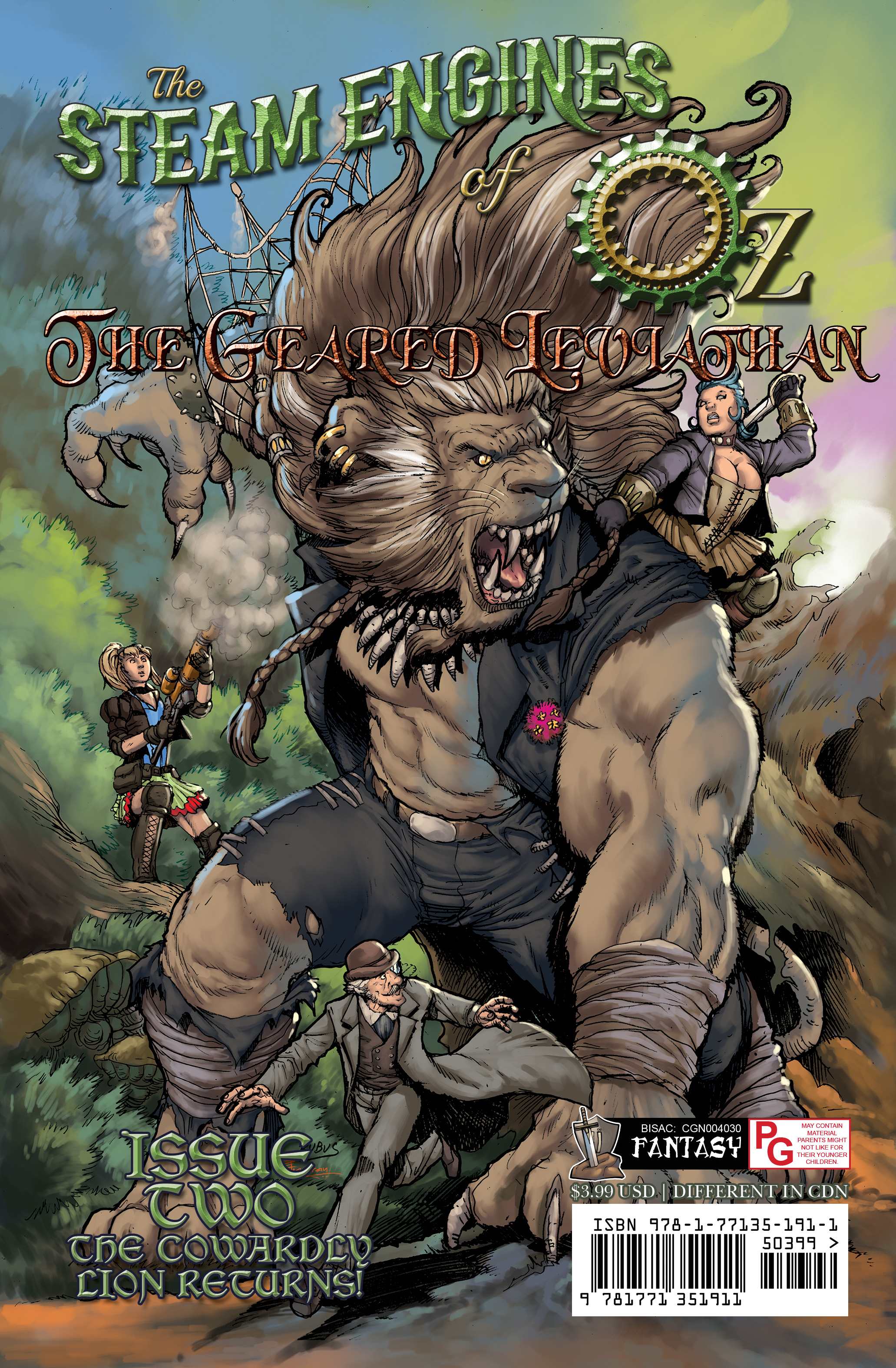 Read online The Steam Engines of Oz: The Geared Leviathan comic -  Issue #1 - 31
