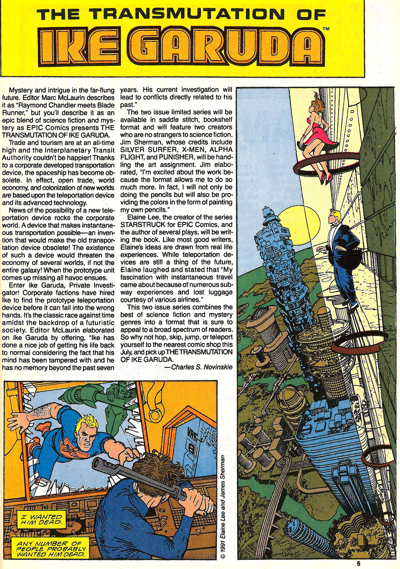 Read online Marvel Age comic -  Issue #103 - 7