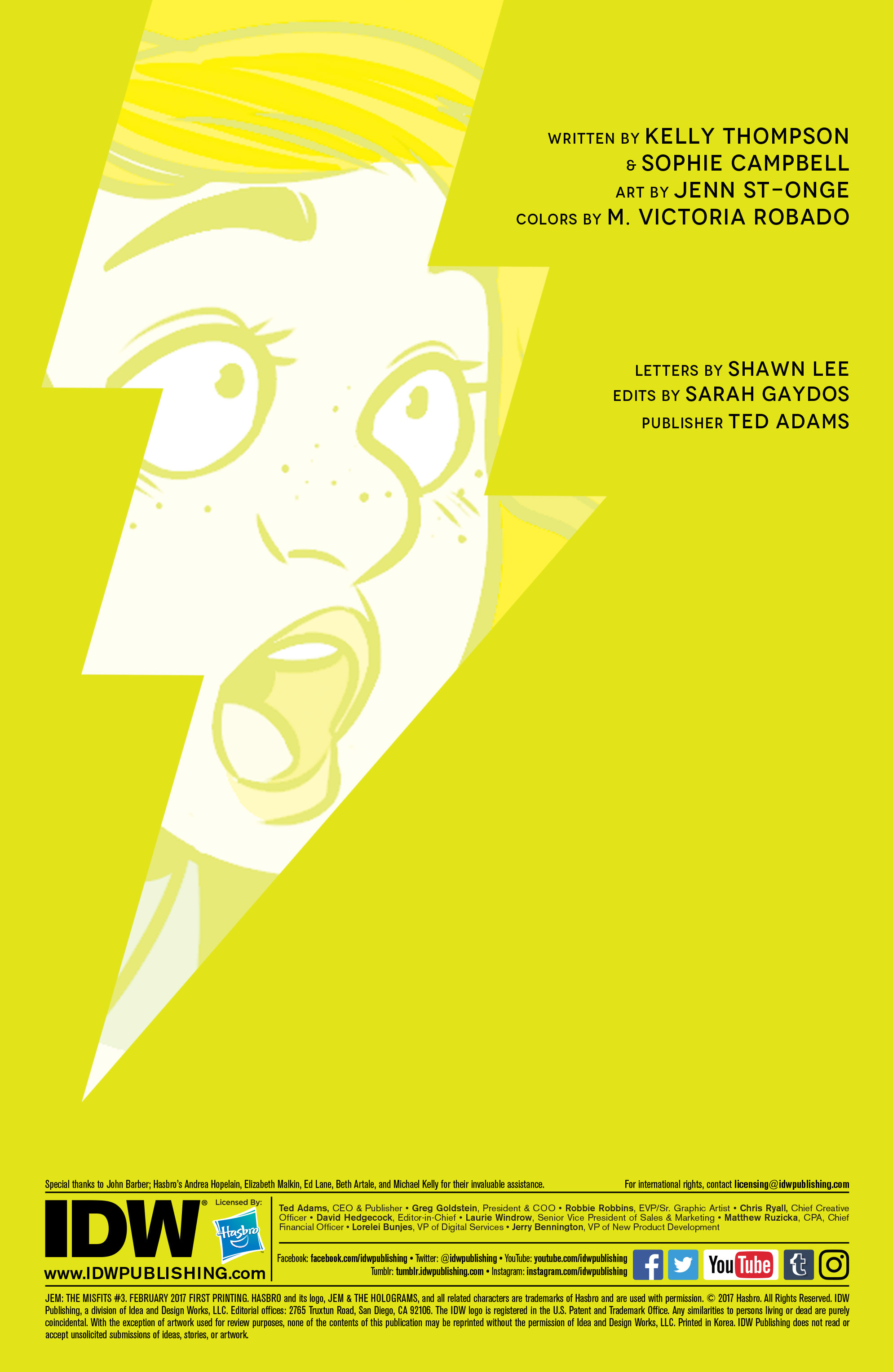 Read online Jem: The Misfits comic -  Issue #3 - 2