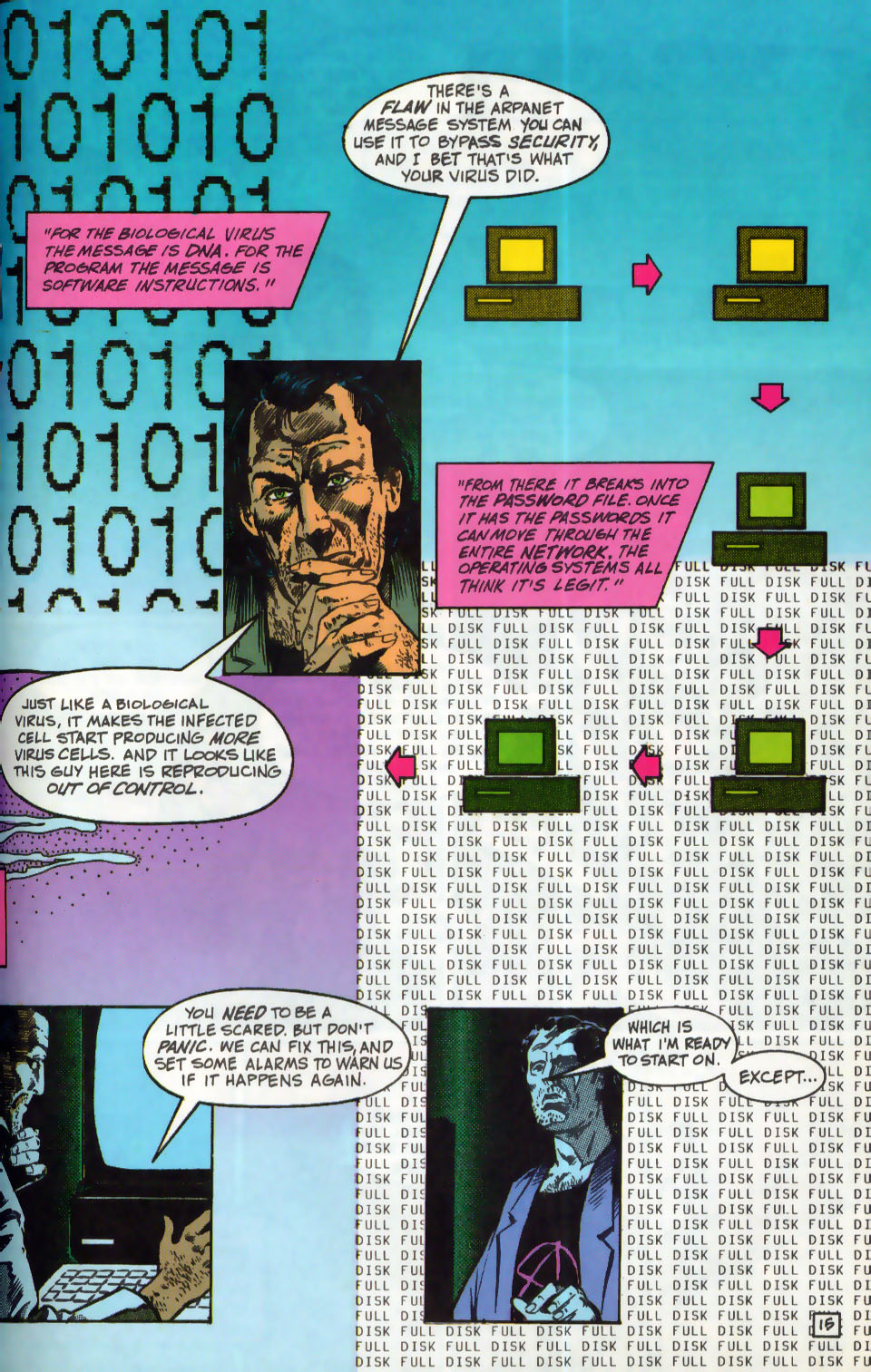 Read online The Hacker Files comic -  Issue #1 - 16