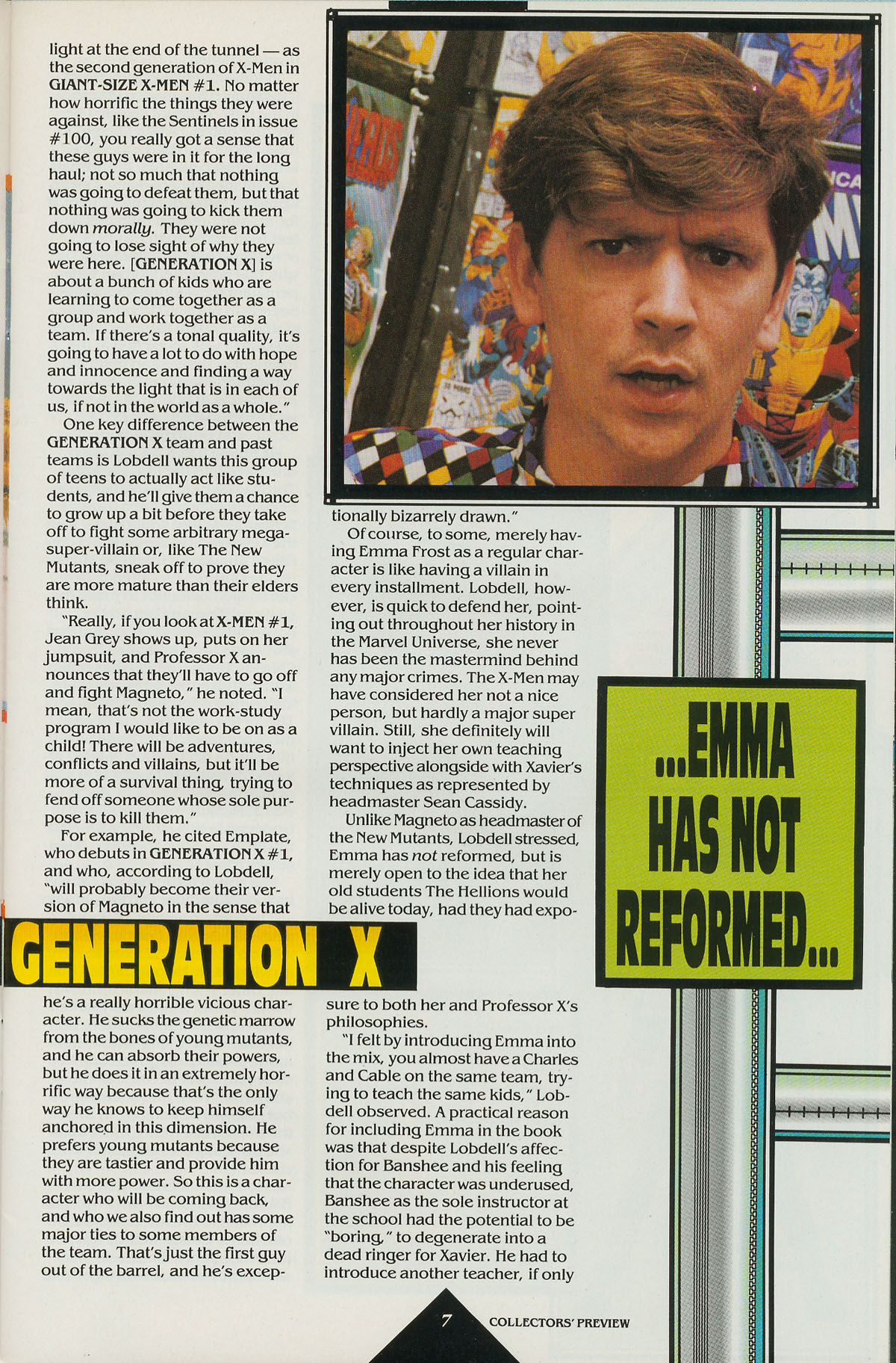 Read online Generation X comic -  Issue # (1994) _Collector's Preview - 9