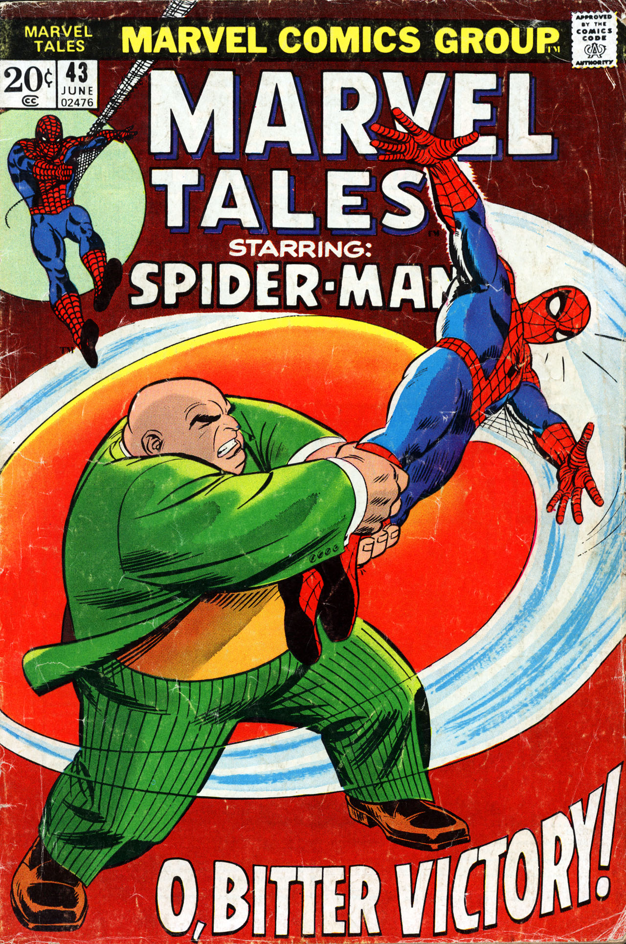 Read online Marvel Tales (1964) comic -  Issue #43 - 1