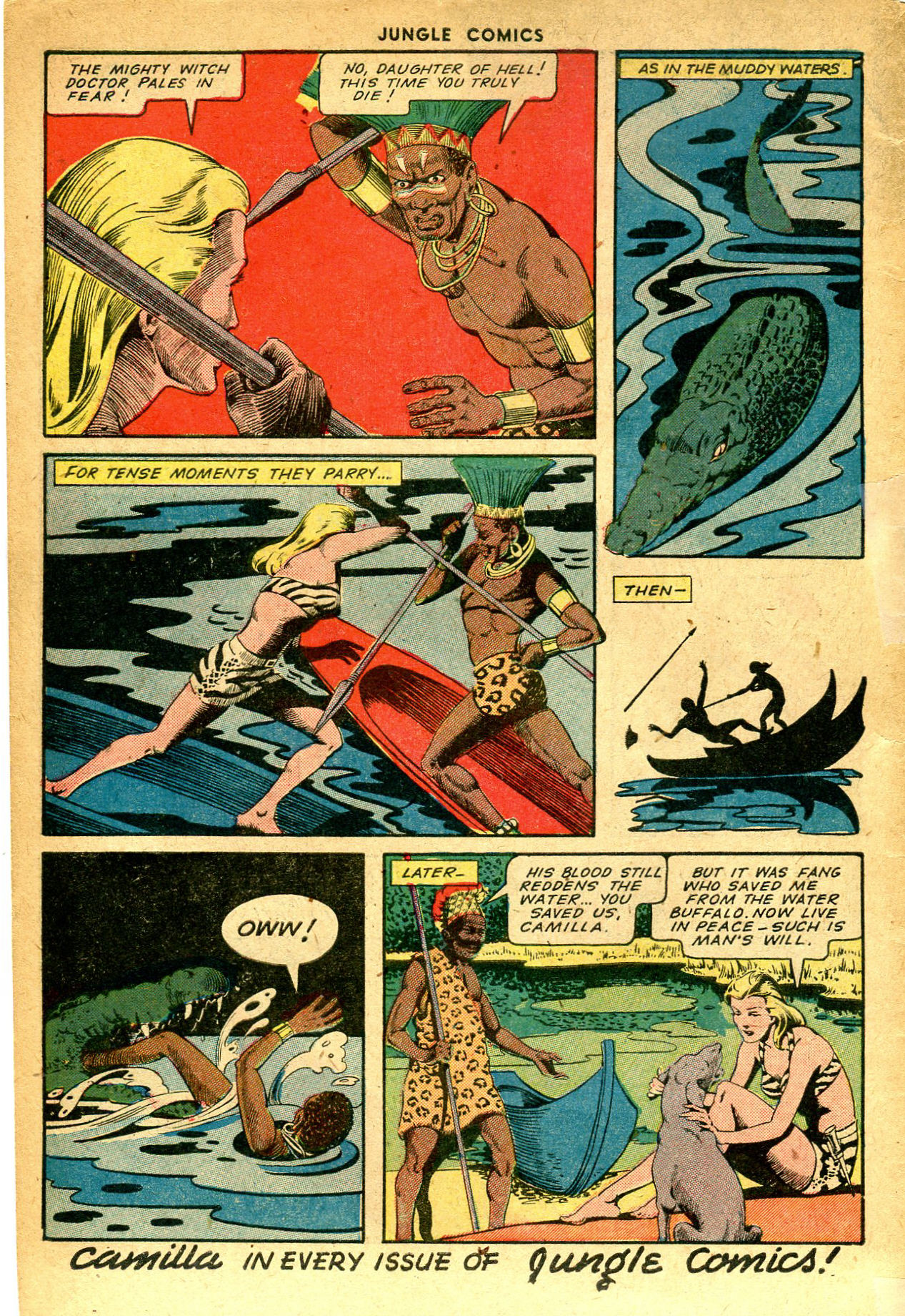Read online Jungle Comics comic -  Issue #66 - 50