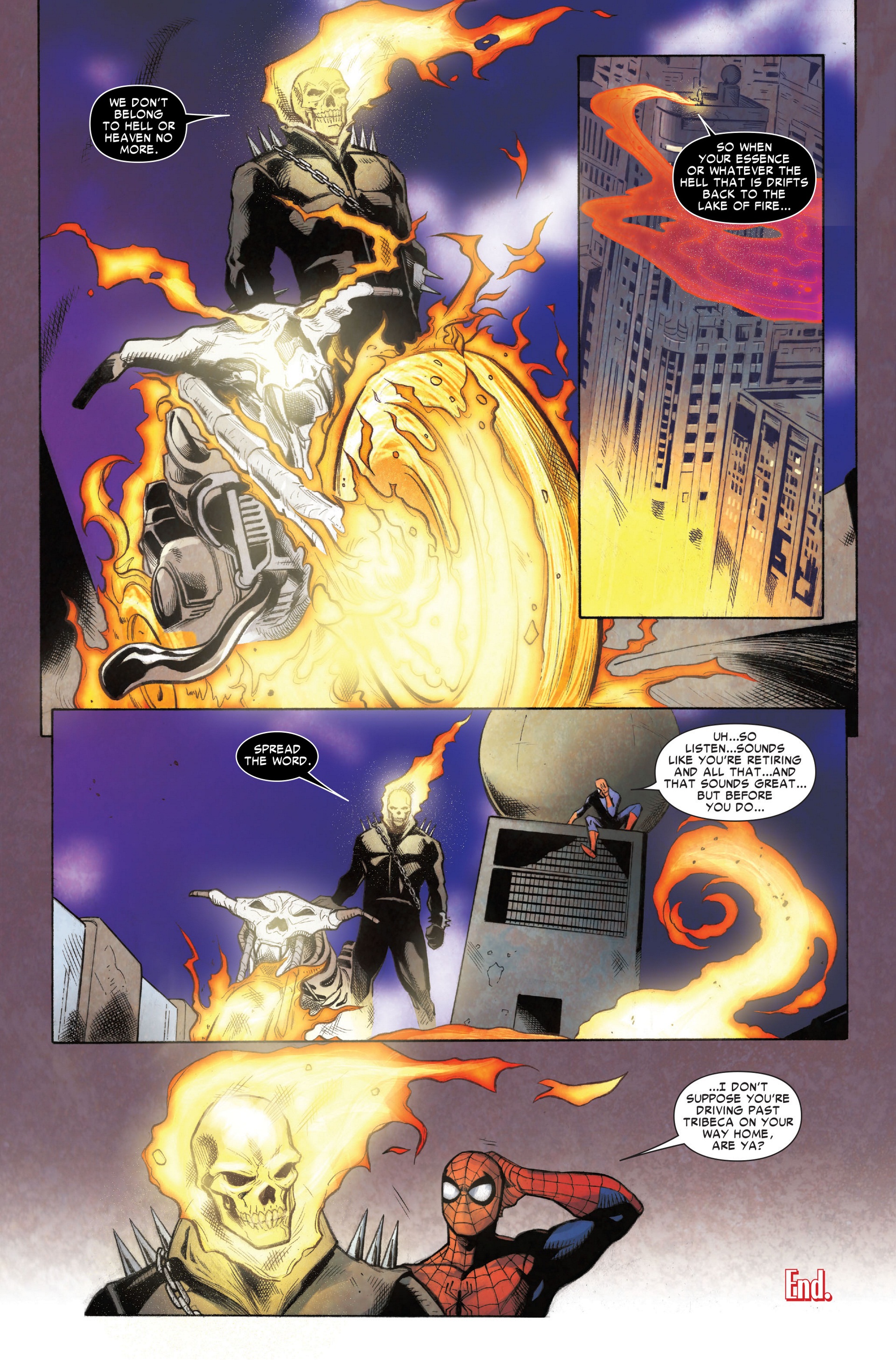 Read online Amazing Spider-Man/Ghost Rider: Motorstorm comic -  Issue # Full - 26