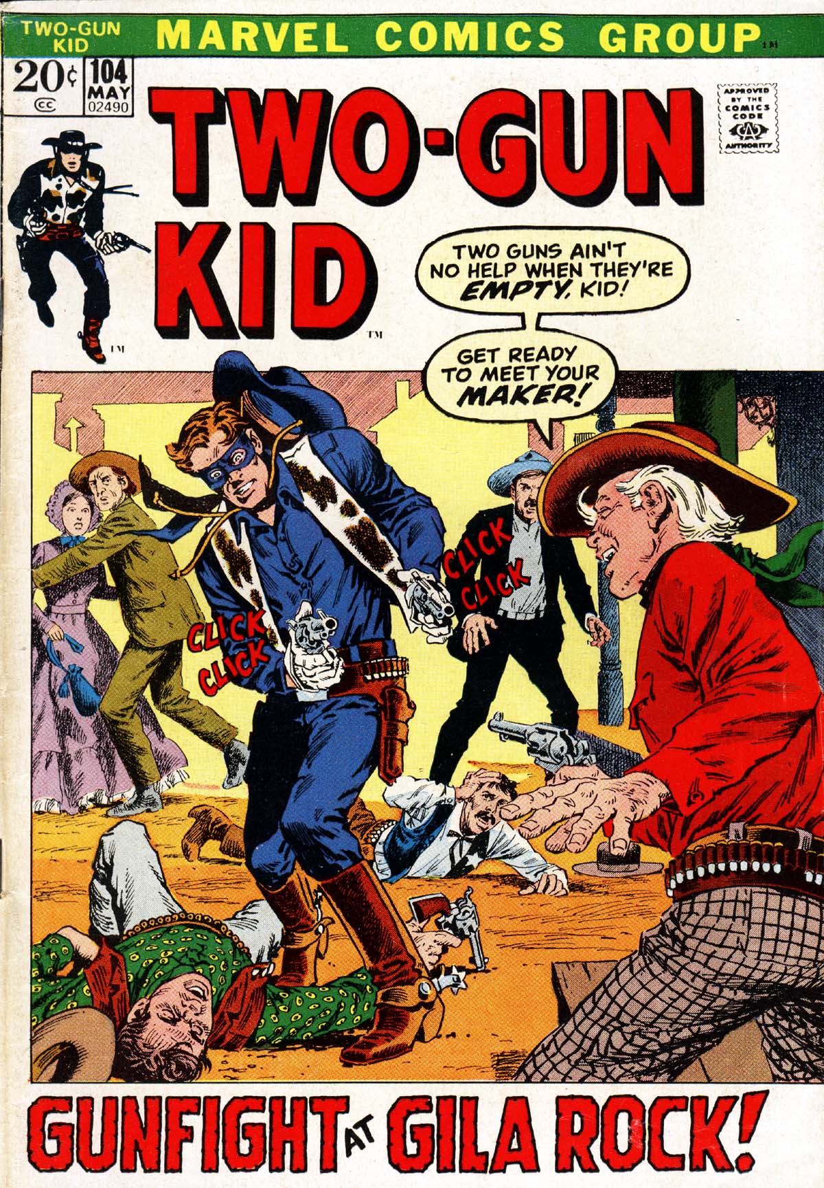Read online Two-Gun Kid comic -  Issue #104 - 1