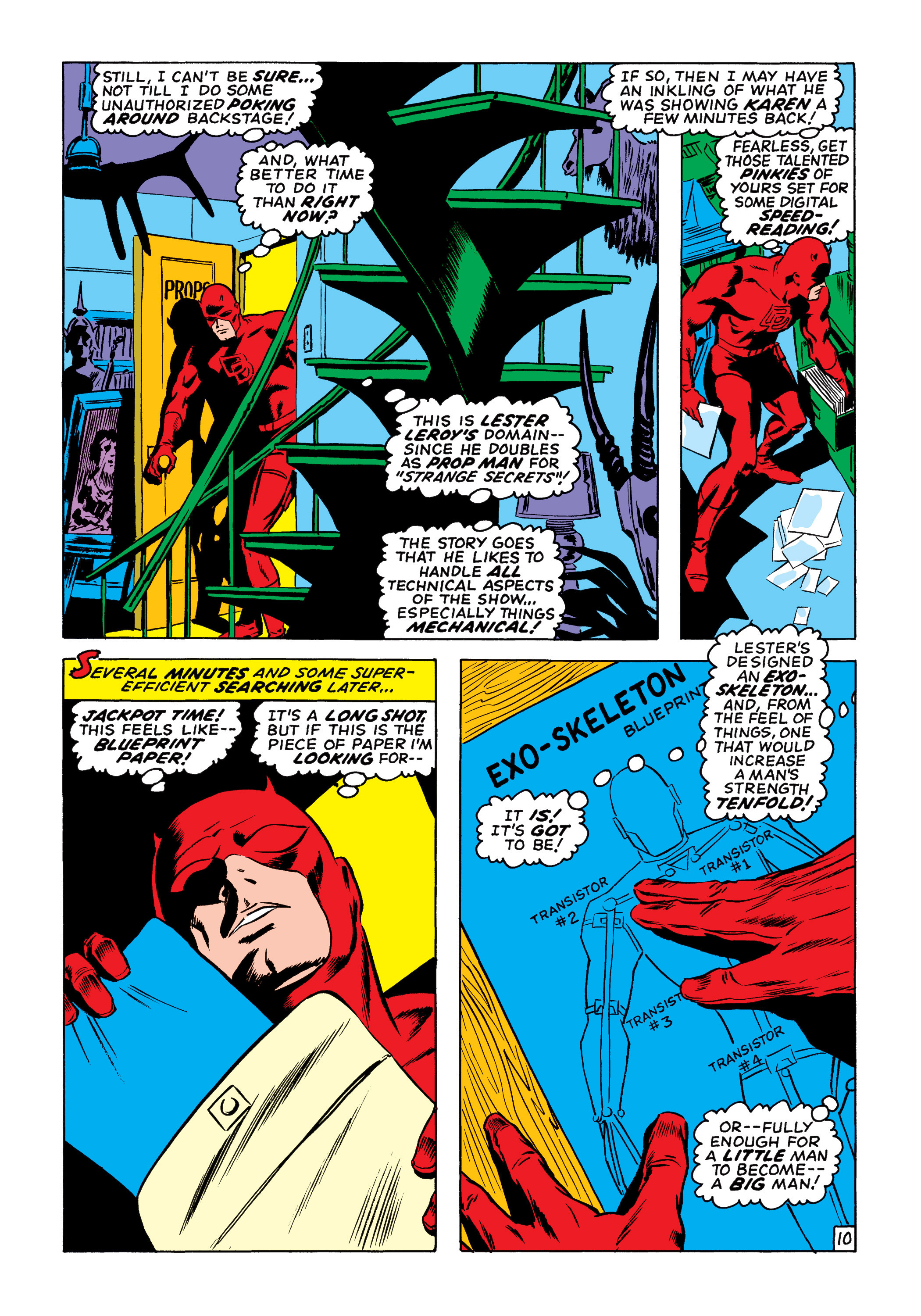 Read online Marvel Masterworks: Daredevil comic -  Issue # TPB 7 (Part 1) - 57