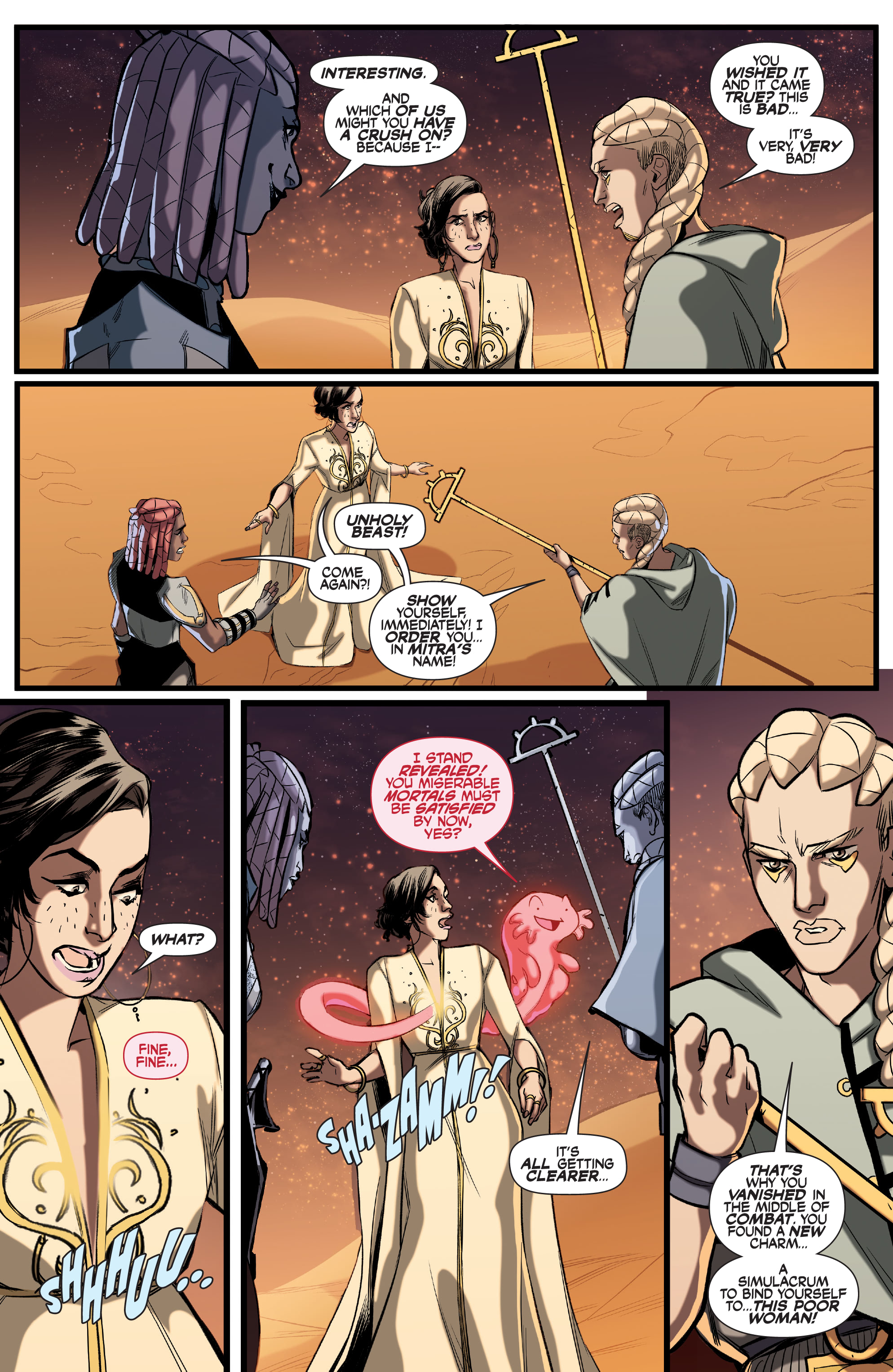 Read online Red Sonja: Red Sitha comic -  Issue #3 - 21