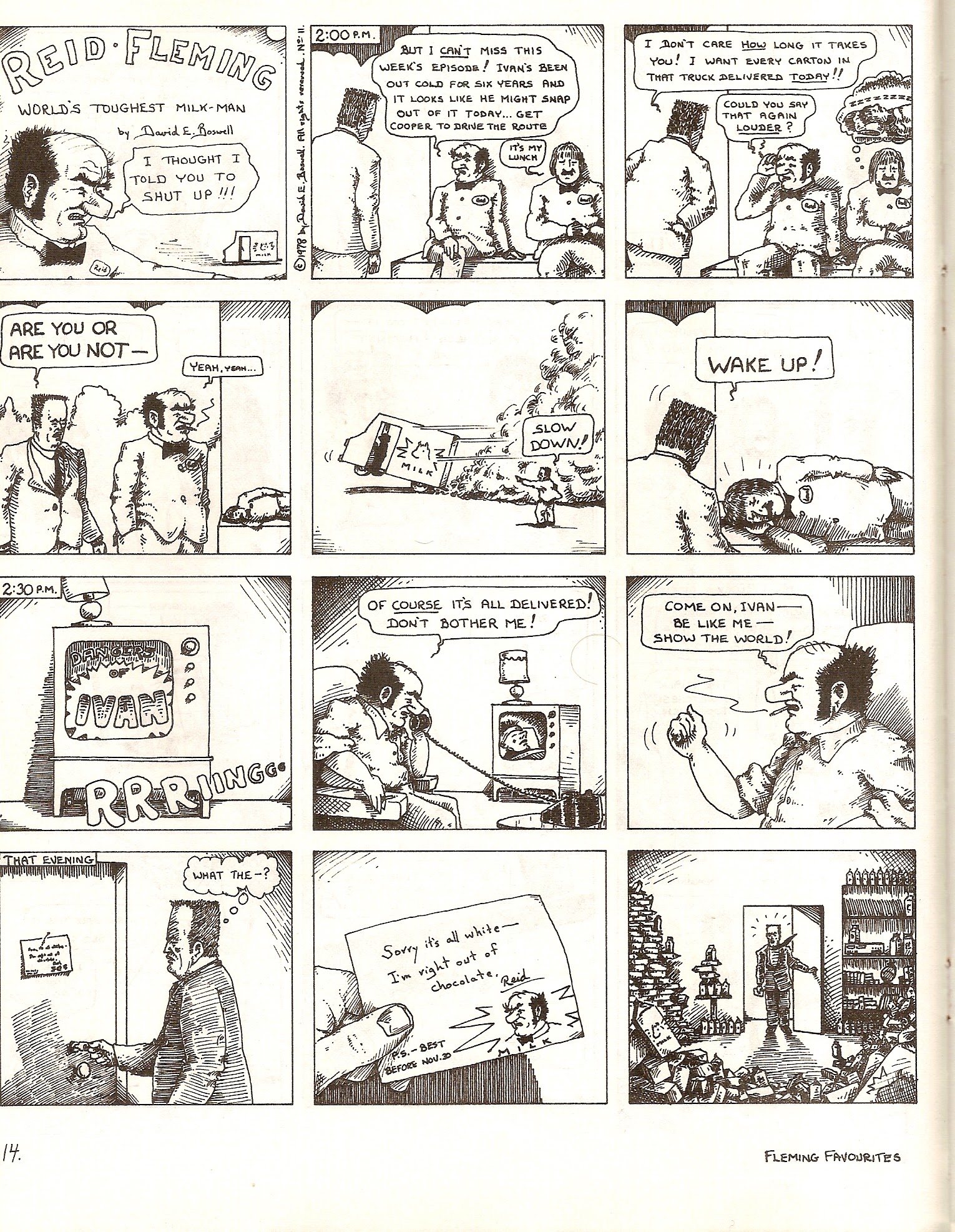 Read online Reid Fleming, World's Toughest Milkman (1980) comic -  Issue #1 - 16