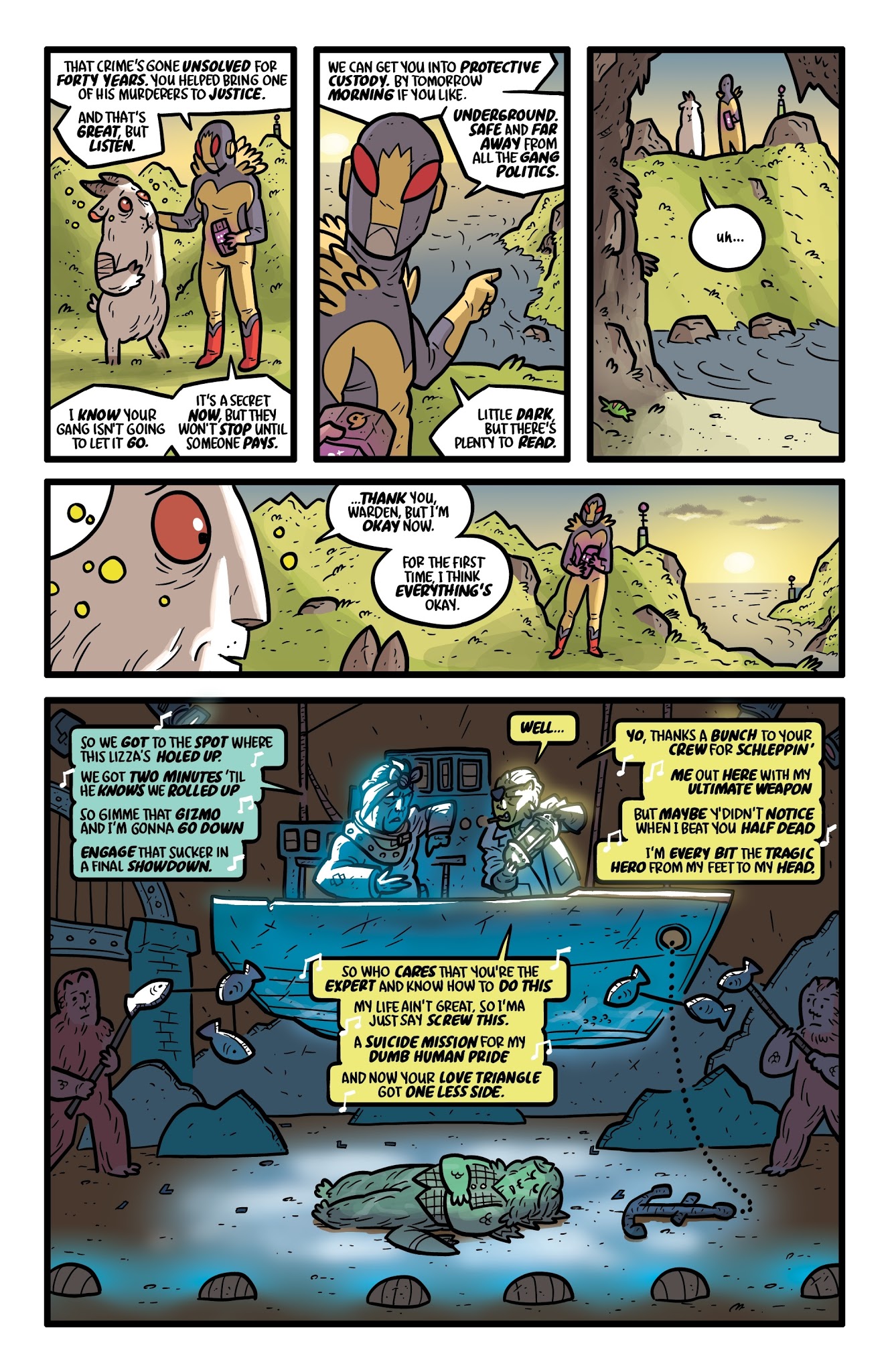 Read online Kaijumax: Season Three comic -  Issue #4 - 22