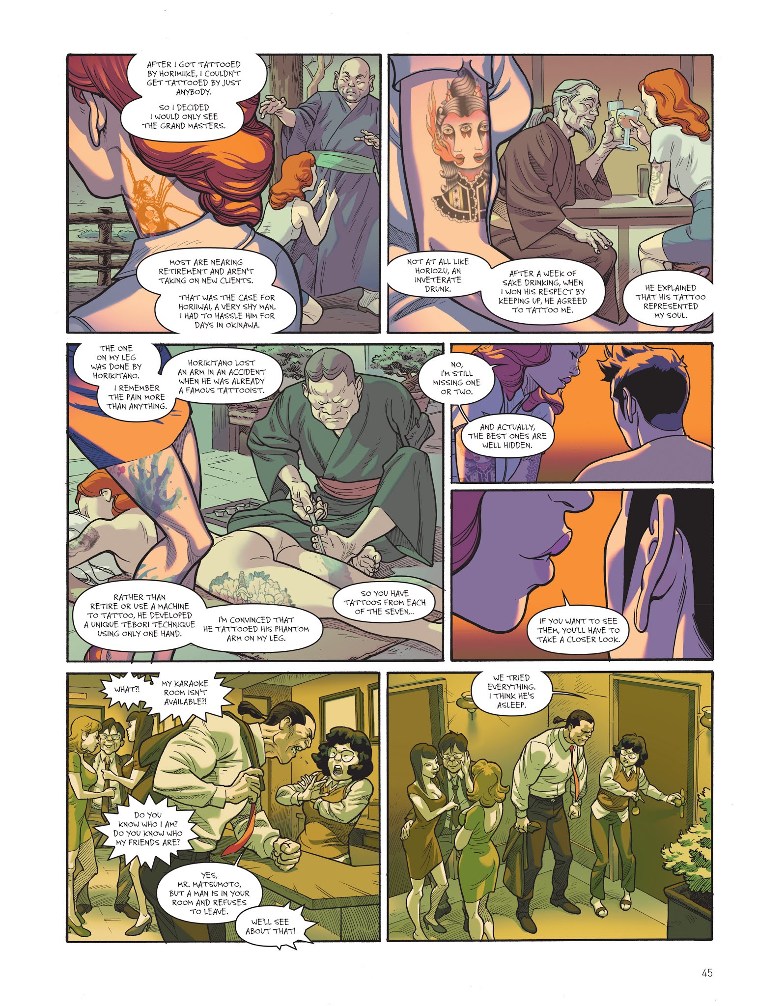 Read online Tebori comic -  Issue #1 - 46
