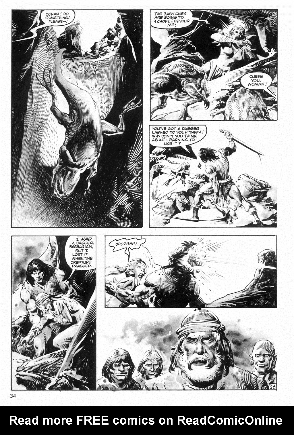 Read online The Savage Sword Of Conan comic -  Issue #98 - 34