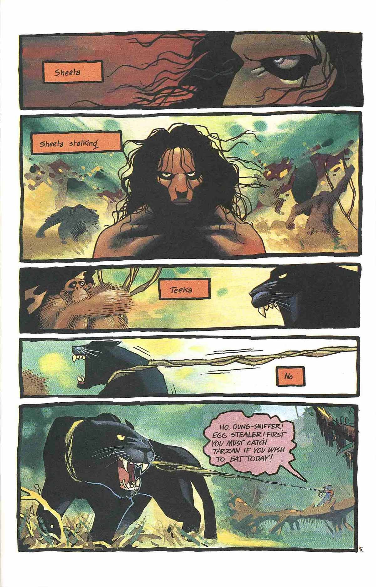 Read online Tarzan: Love, Lies and the Lost City comic -  Issue #1 - 36