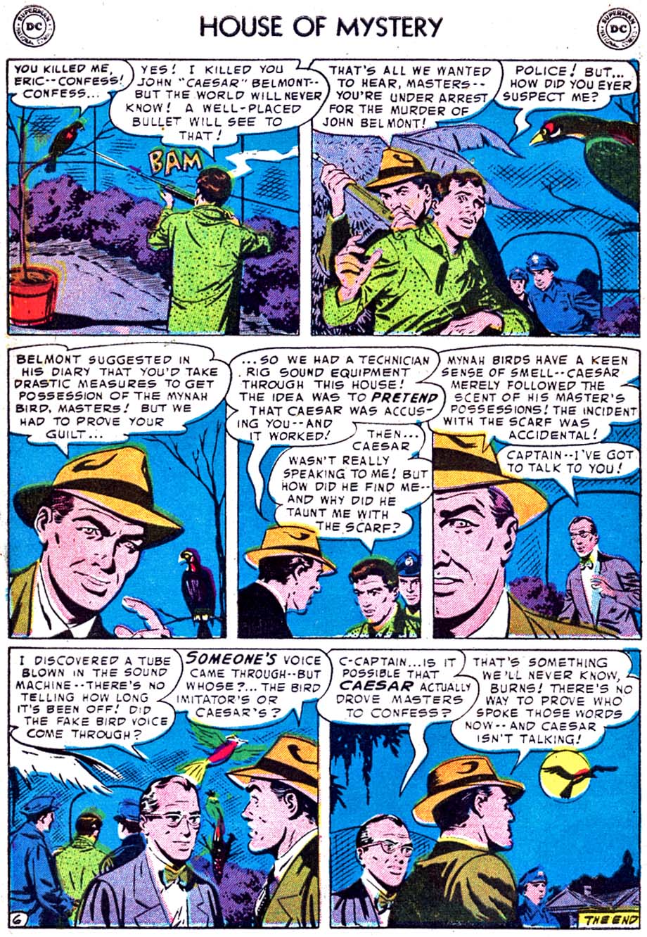 Read online House of Mystery (1951) comic -  Issue #46 - 8
