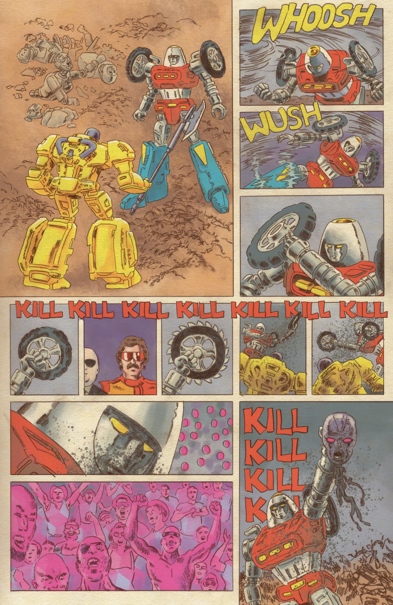 Read online Go-Bots comic -  Issue #1 - 10
