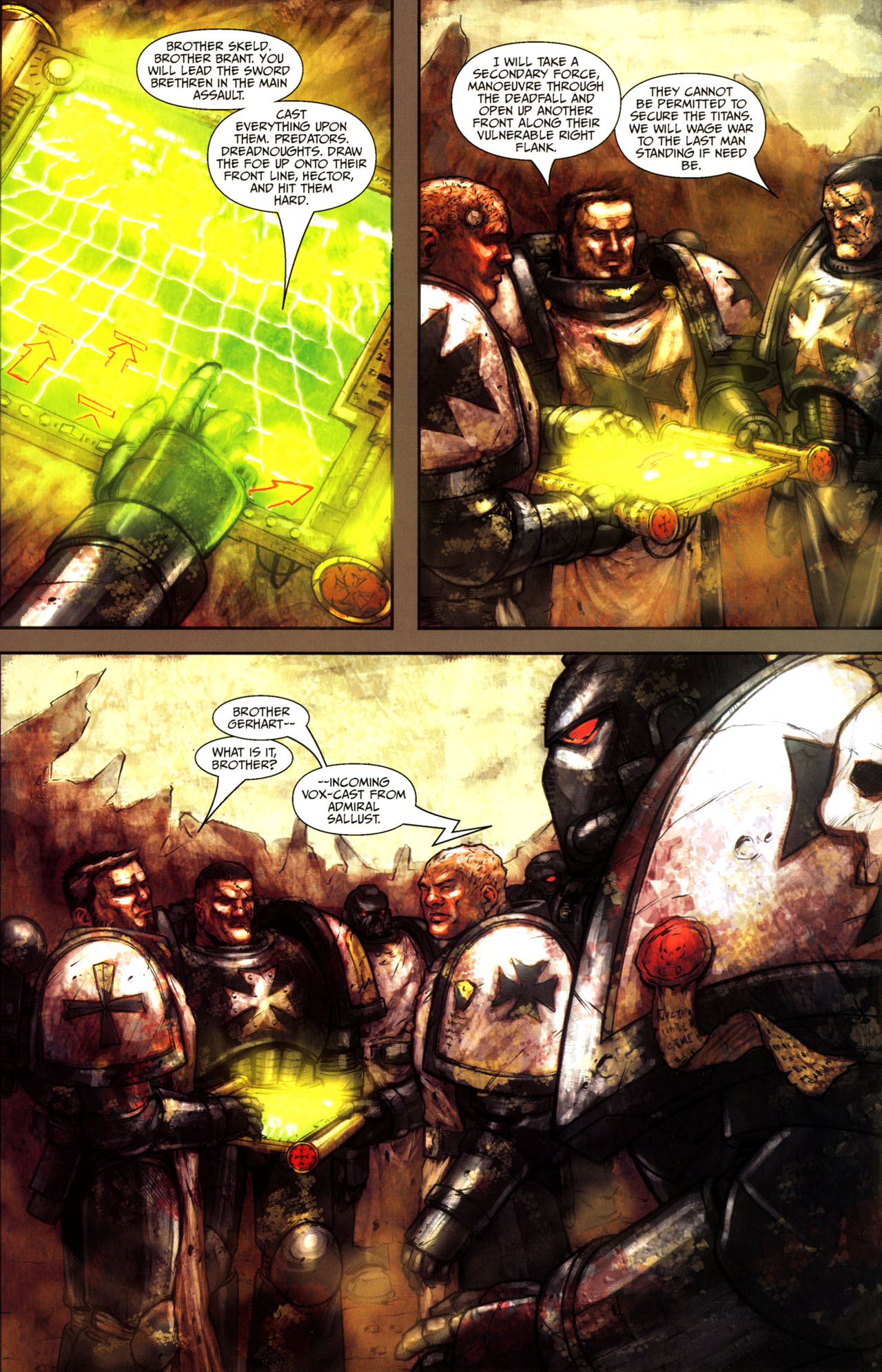 Read online Warhammer 40,000: Damnation Crusade comic -  Issue #5 - 9