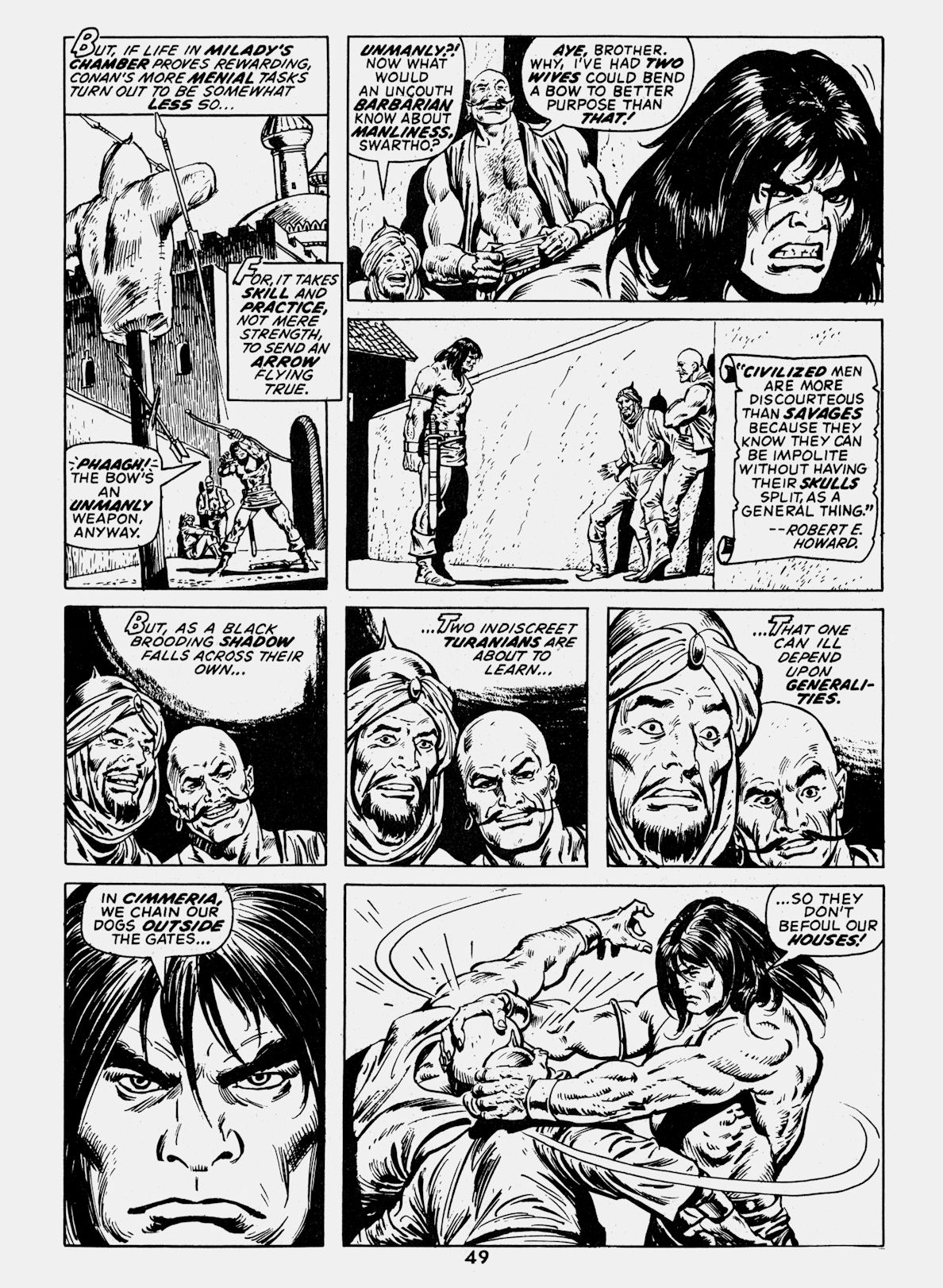Read online Conan Saga comic -  Issue #74 - 50