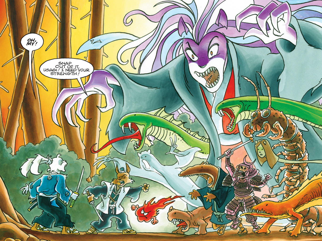 Read online Usagi Yojimbo: Yokai comic -  Issue # Full - 42