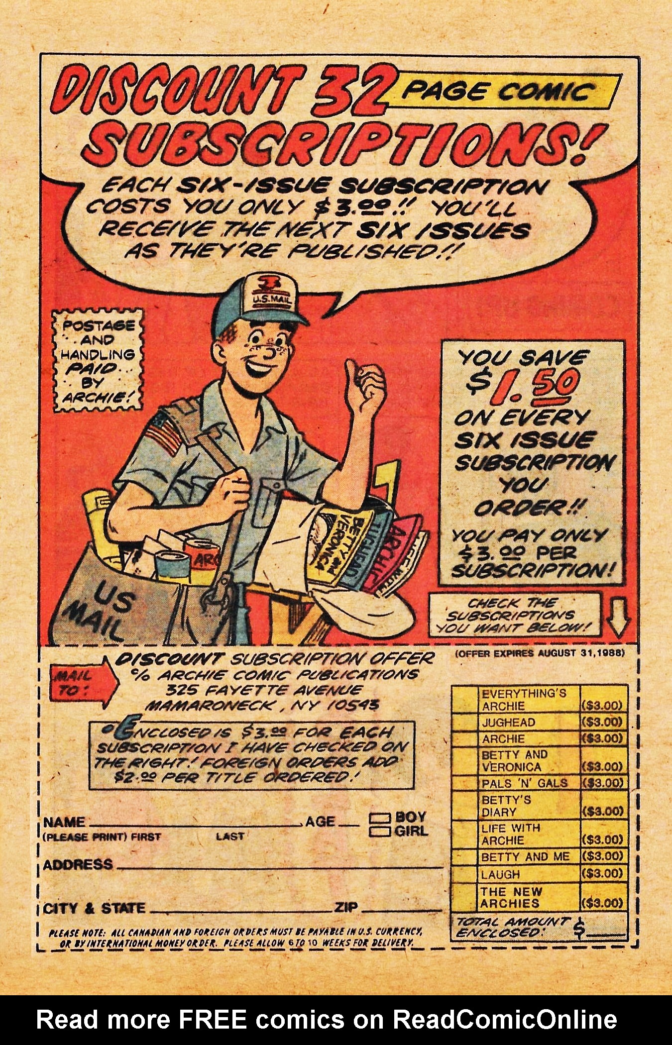 Read online Betty and Veronica Digest Magazine comic -  Issue #30 - 121