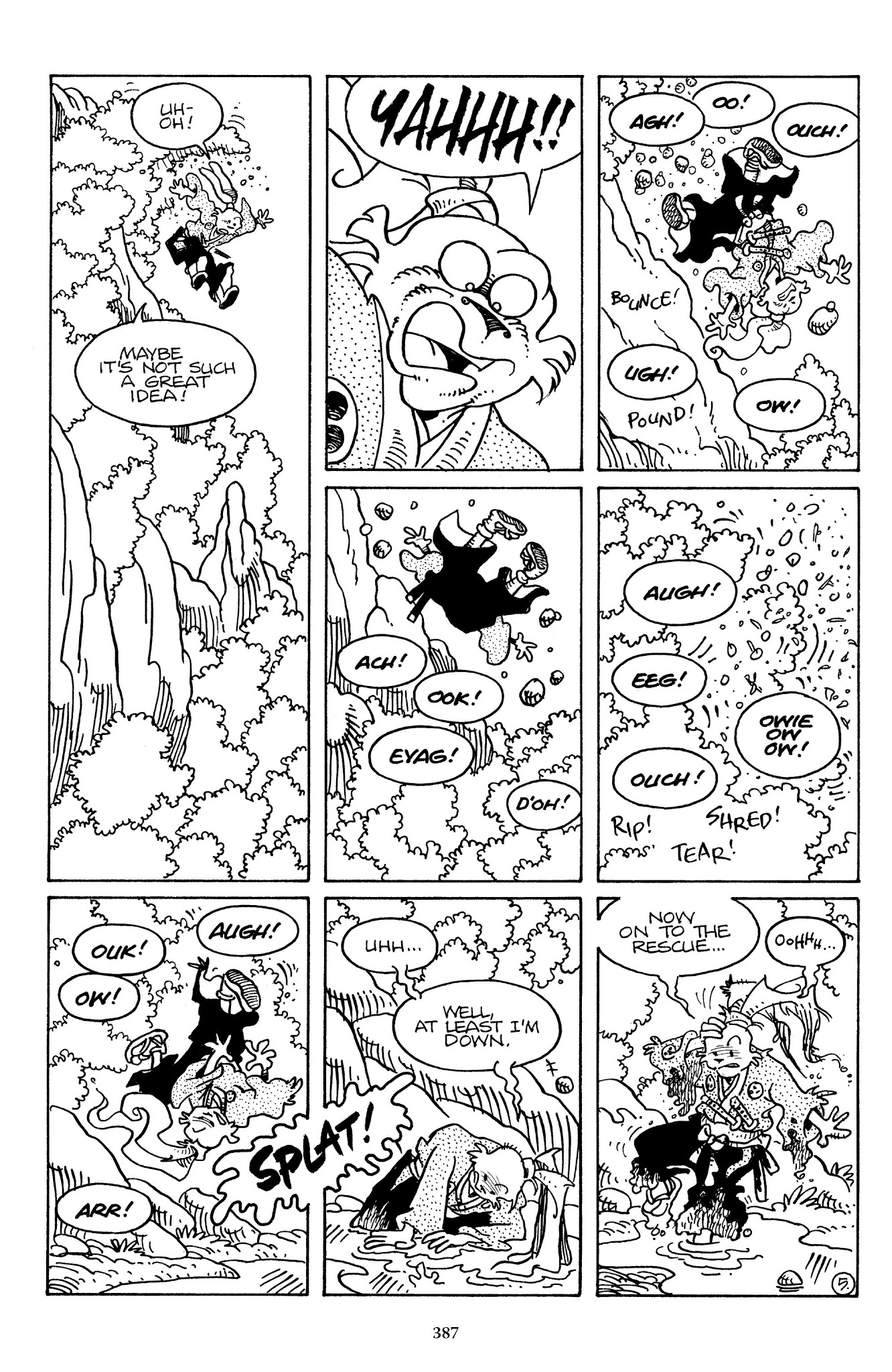 Read online The Usagi Yojimbo Saga comic -  Issue # TPB 6 - 385