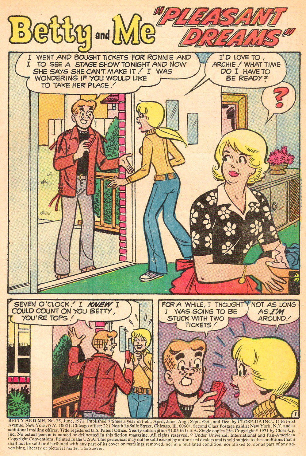 Read online Betty and Me comic -  Issue #35 - 3