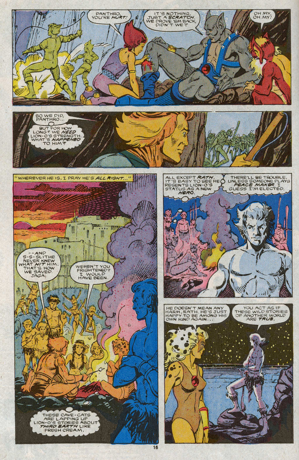 Read online ThunderCats (1985) comic -  Issue #7 - 25