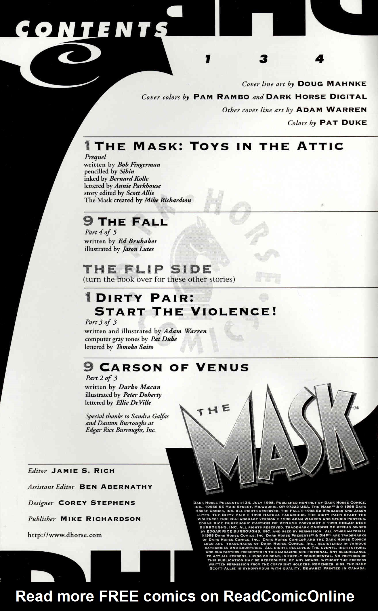 Read online Dark Horse Presents (1986) comic -  Issue #134 - 20